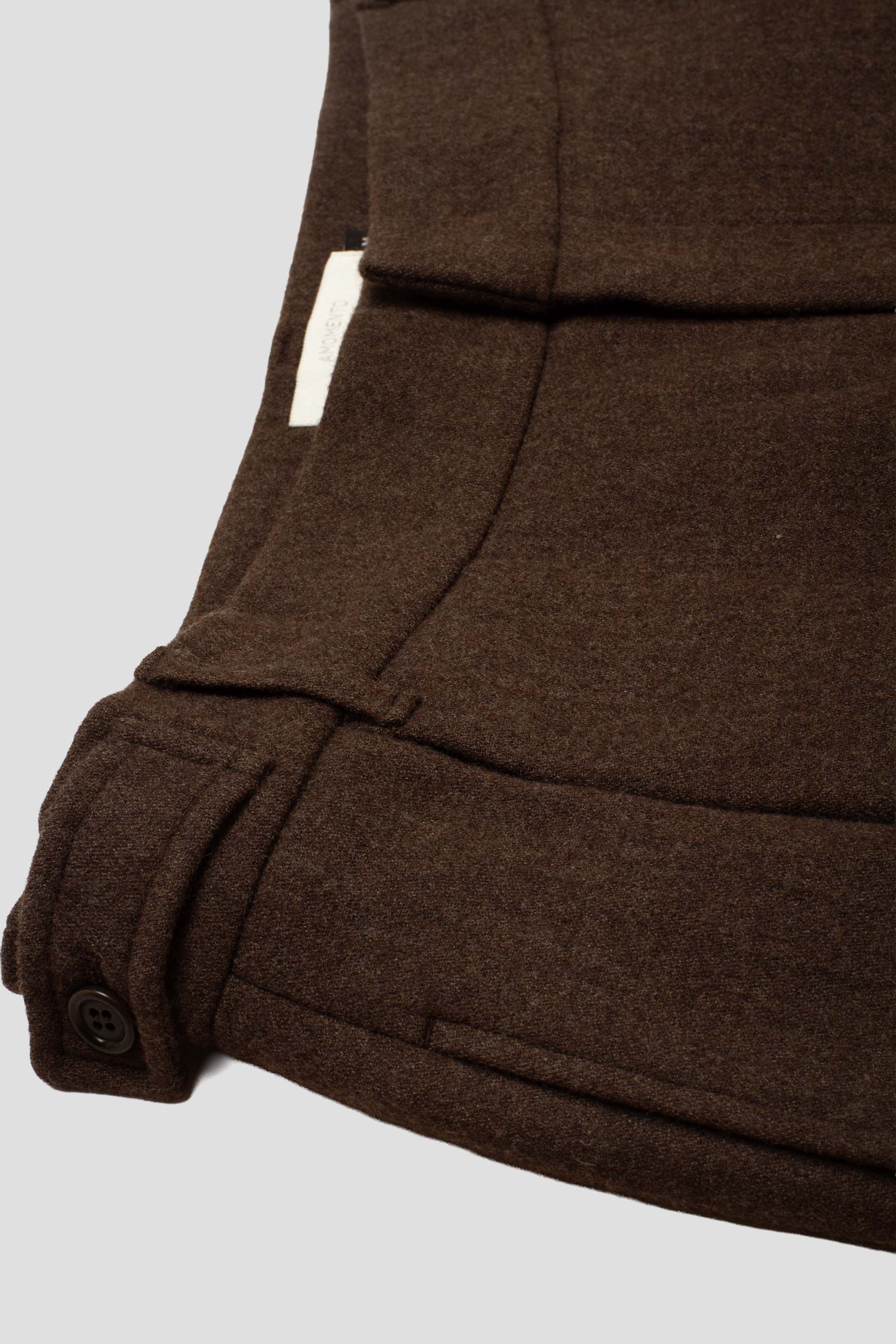 Wool Martin Pants Brown