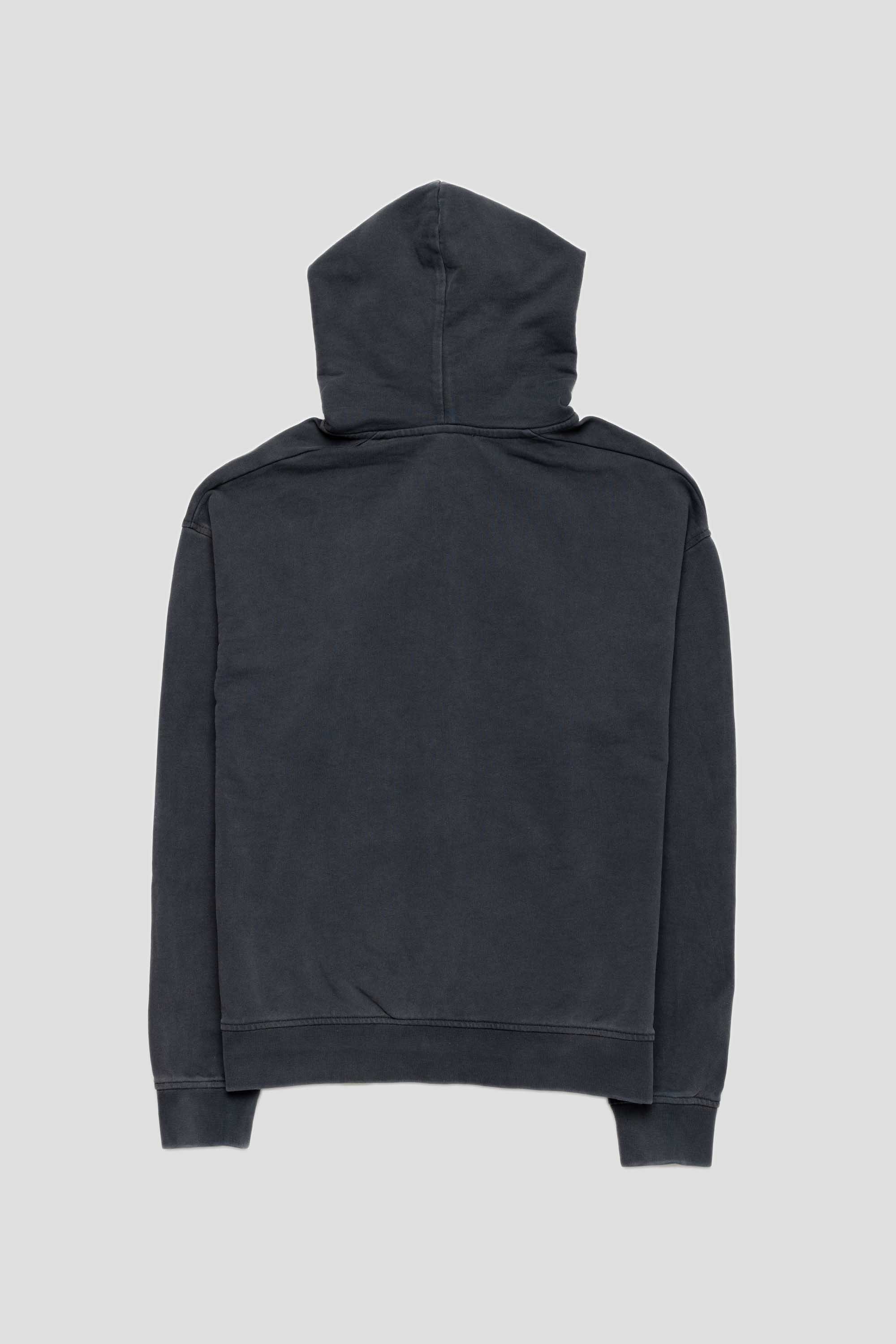 Galactic Tease Zip Hoodie Off Black