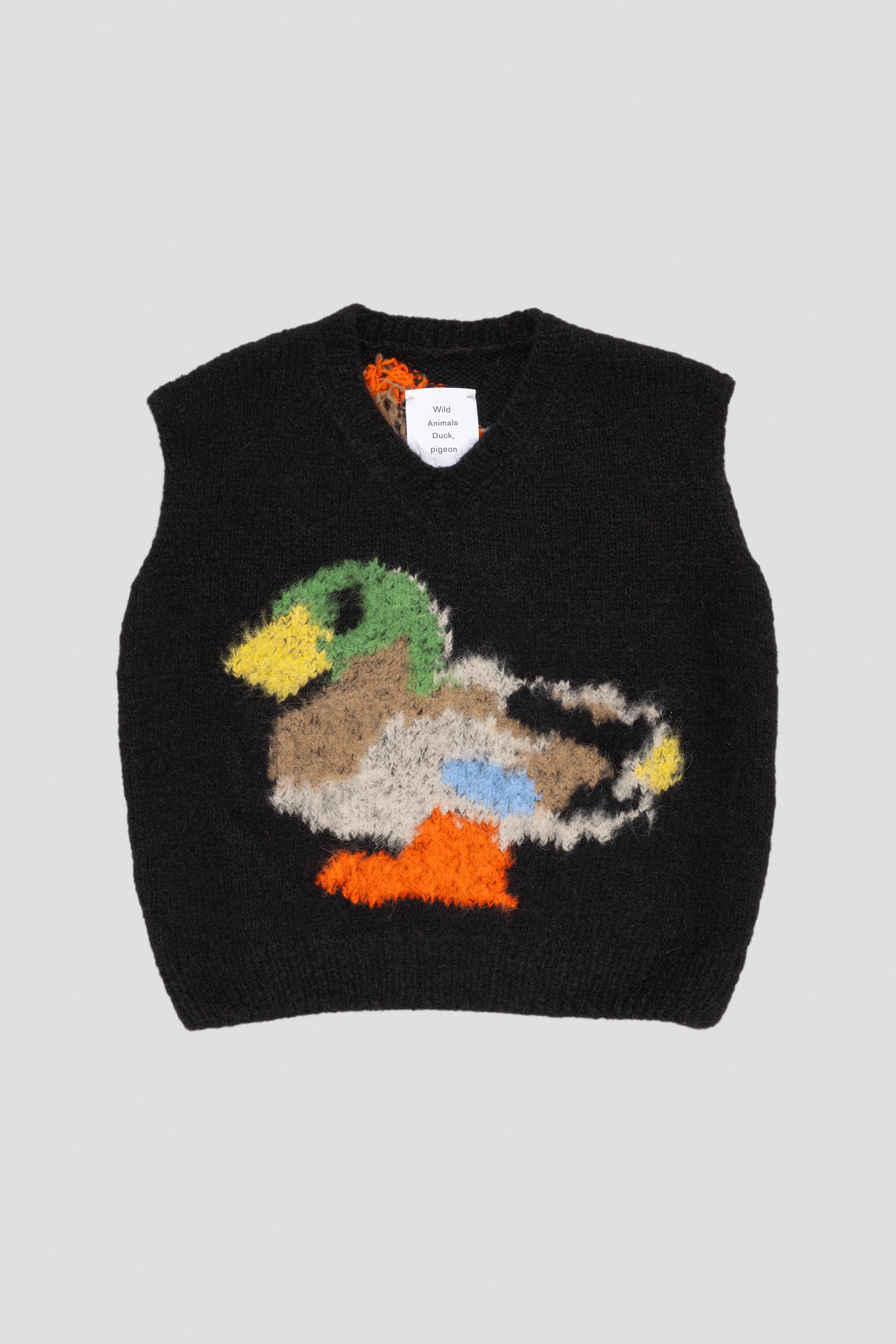 Duck Pigeon Knit Black