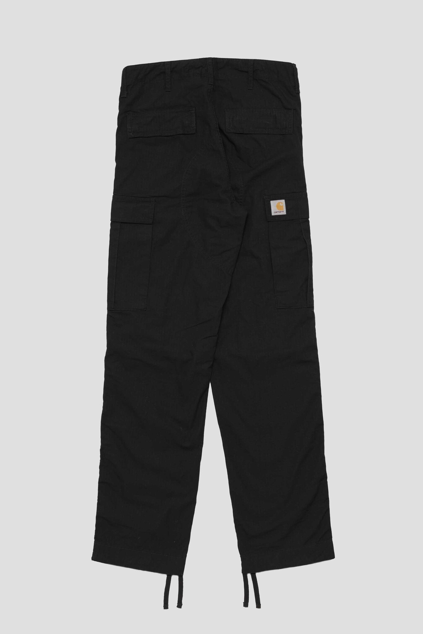 Regular Cargo Pant Black Rinsed