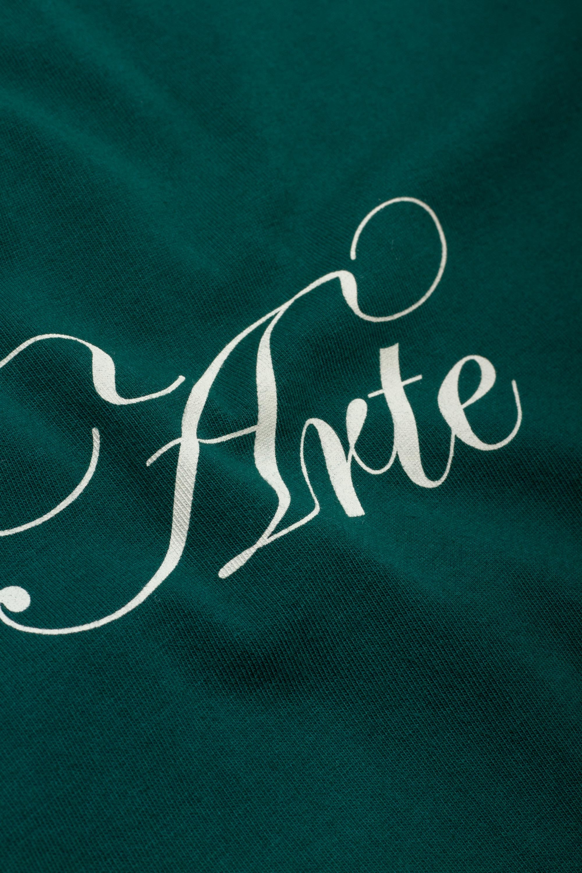 Script Logo T-Shirt Green