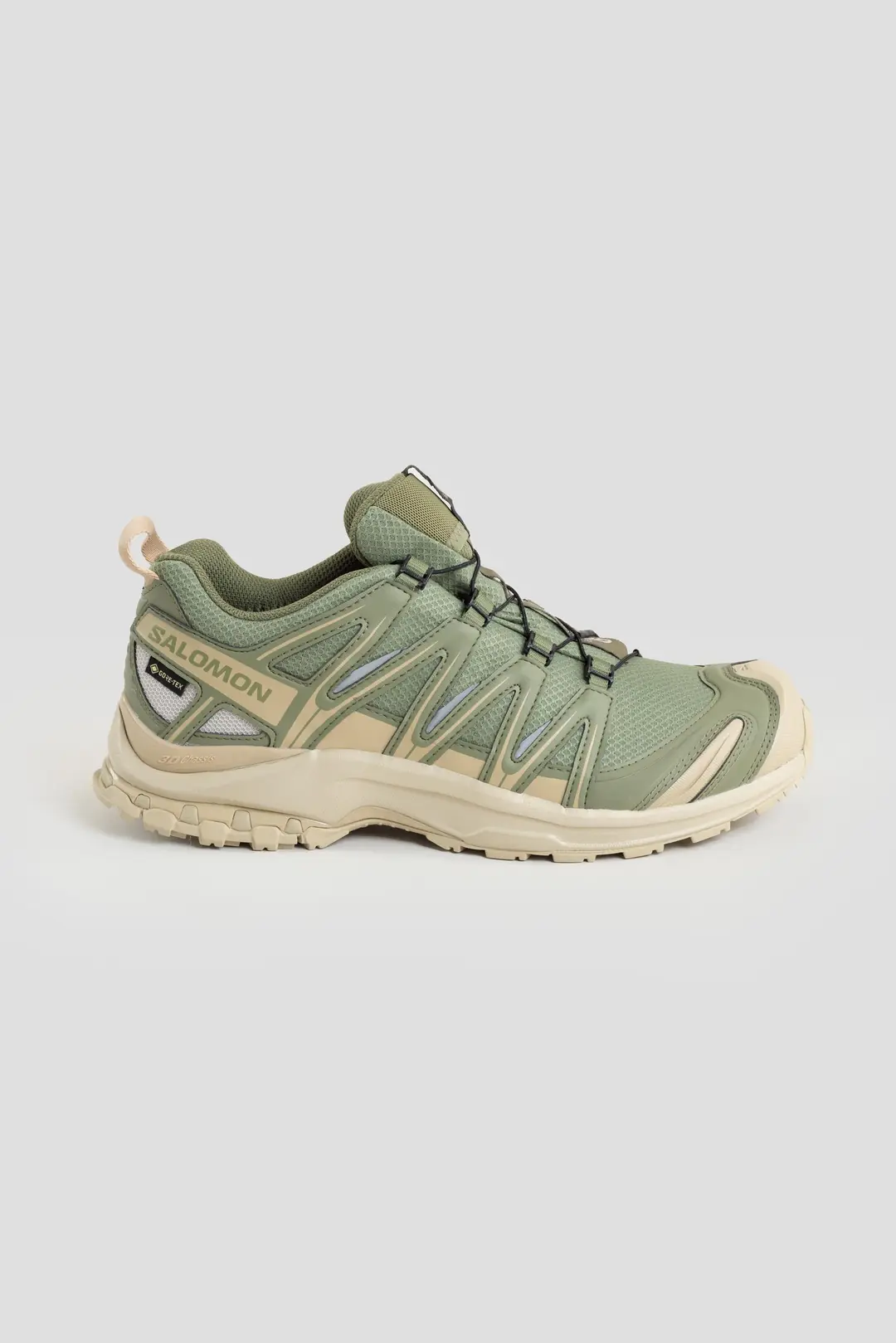 XA Pro 3D GTX Deep Lichen Green/White Pepper/Silver Cloud | Shelter