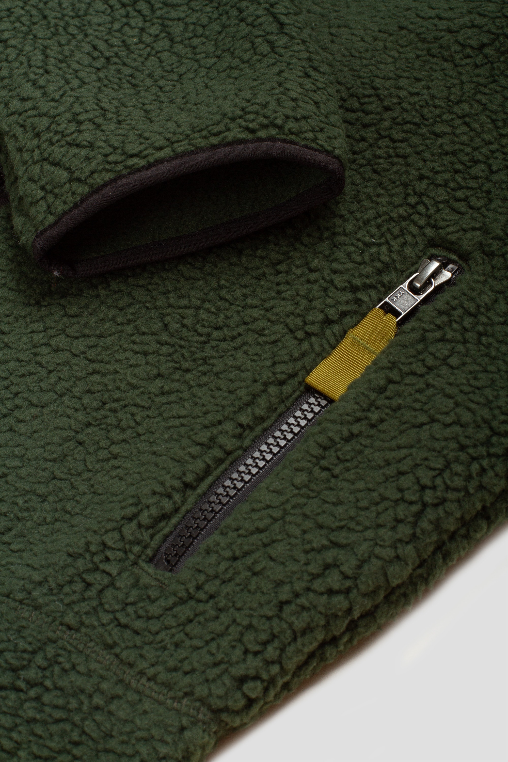 Retro Pile Jacket Old Growth Green