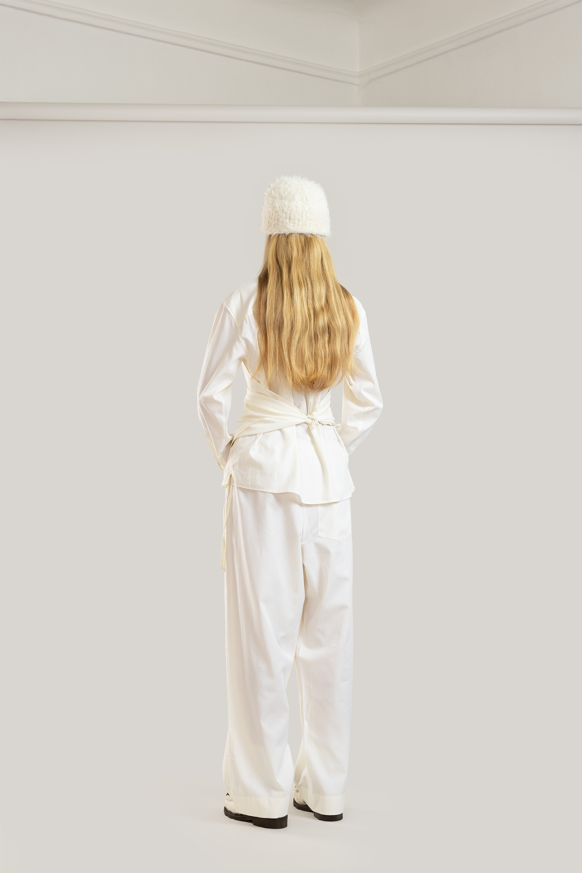 Elin Pants White