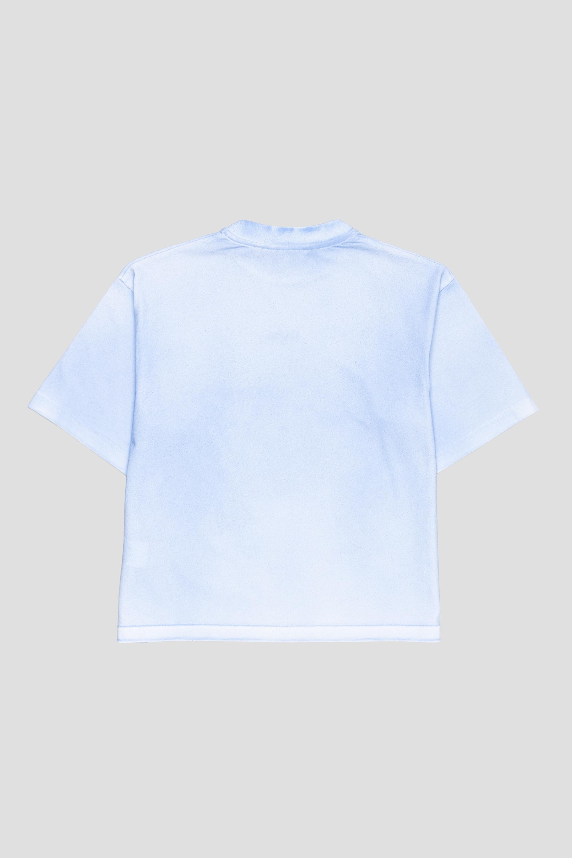 Women's Sprayed Boxy Tee Surf Blue