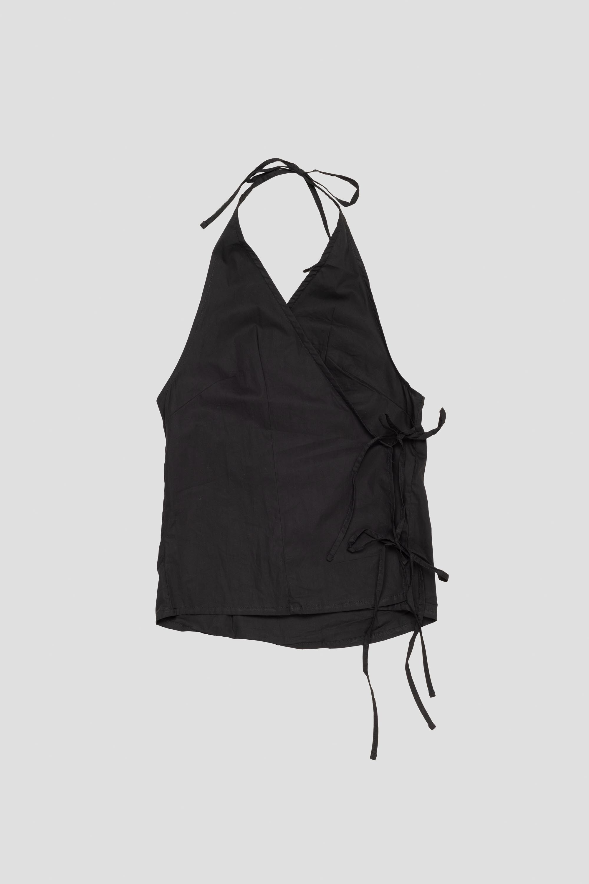 Drawcord Halter Black