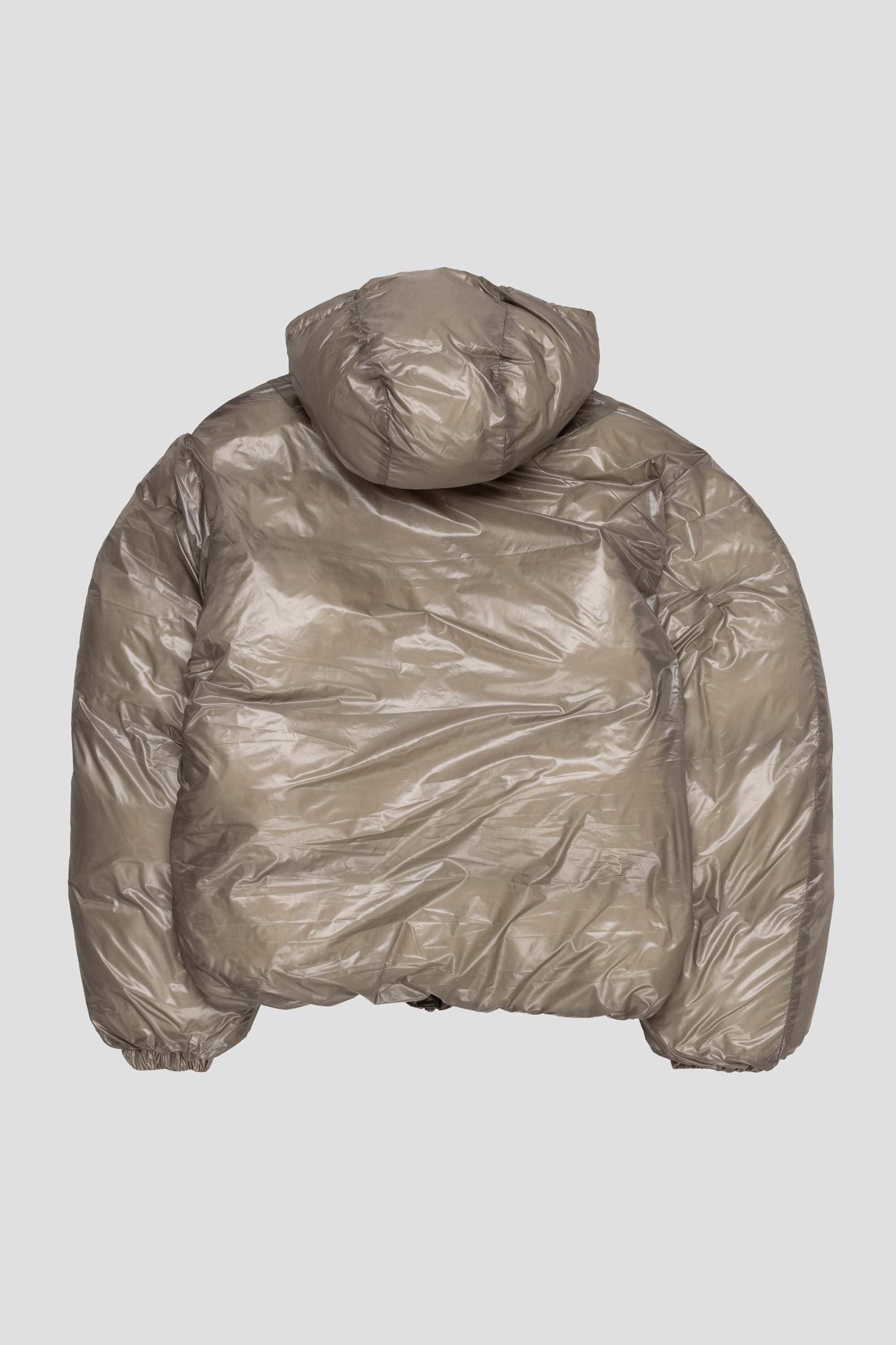 Smooth Down Jacket Taupe