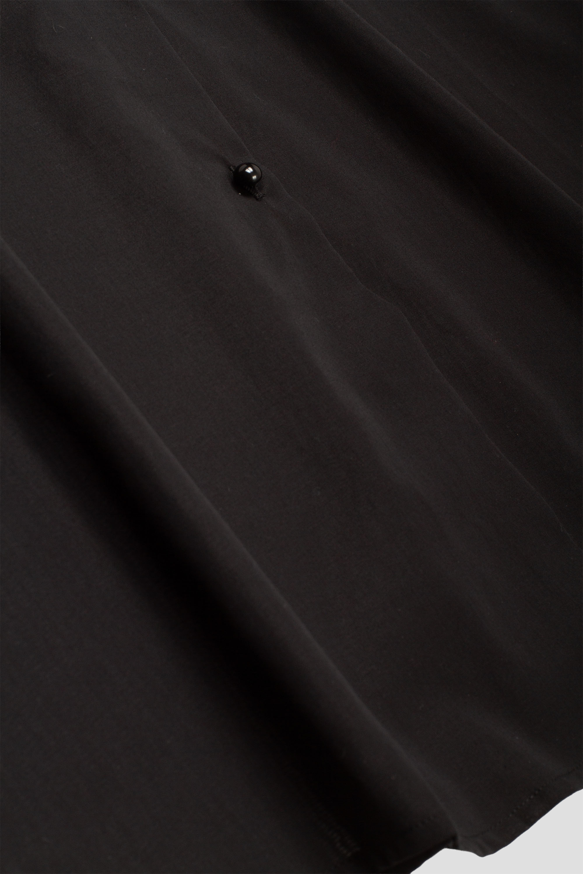 Sheer Cotton Classic Shirt Black