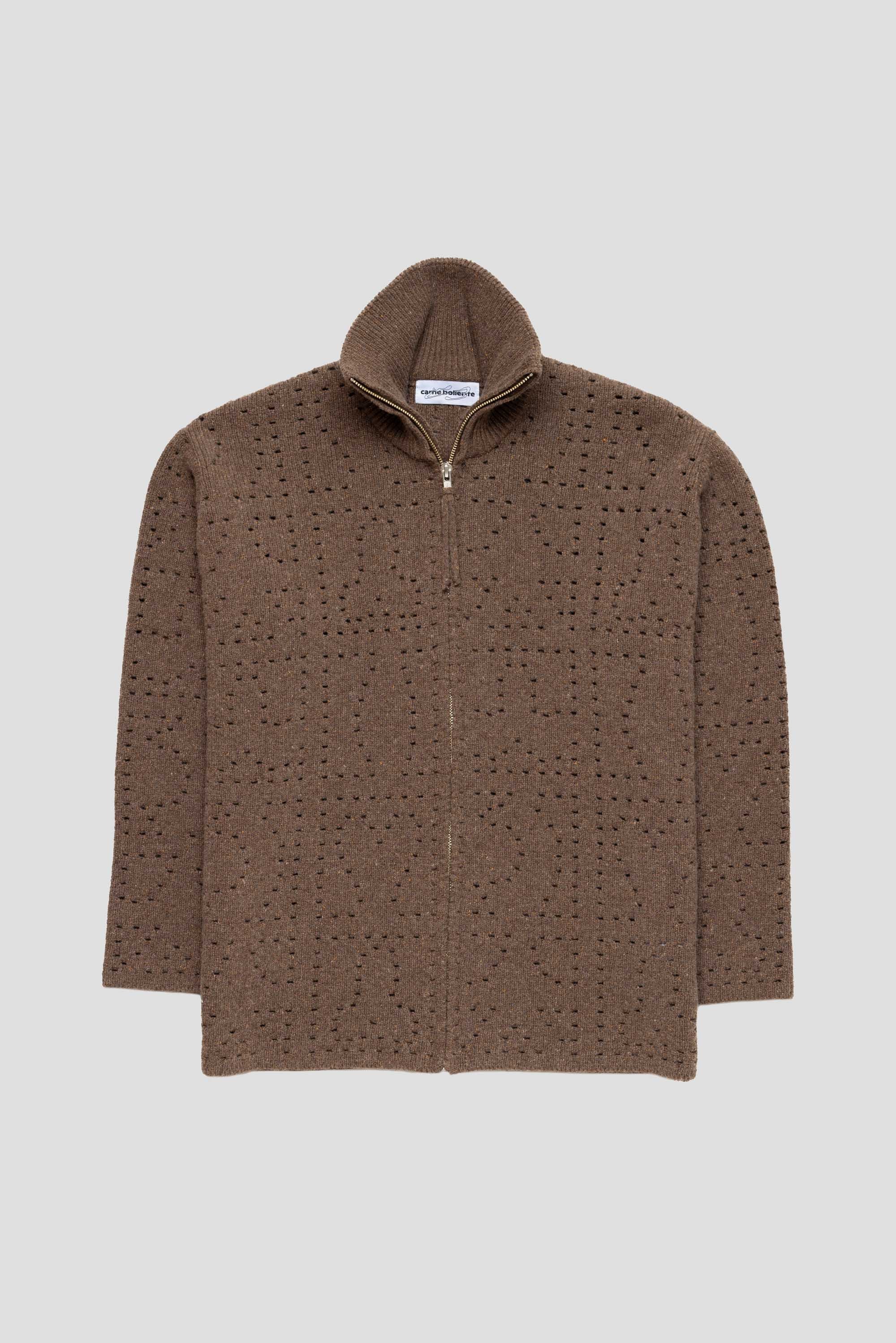 Hot Fusion Knit Brown