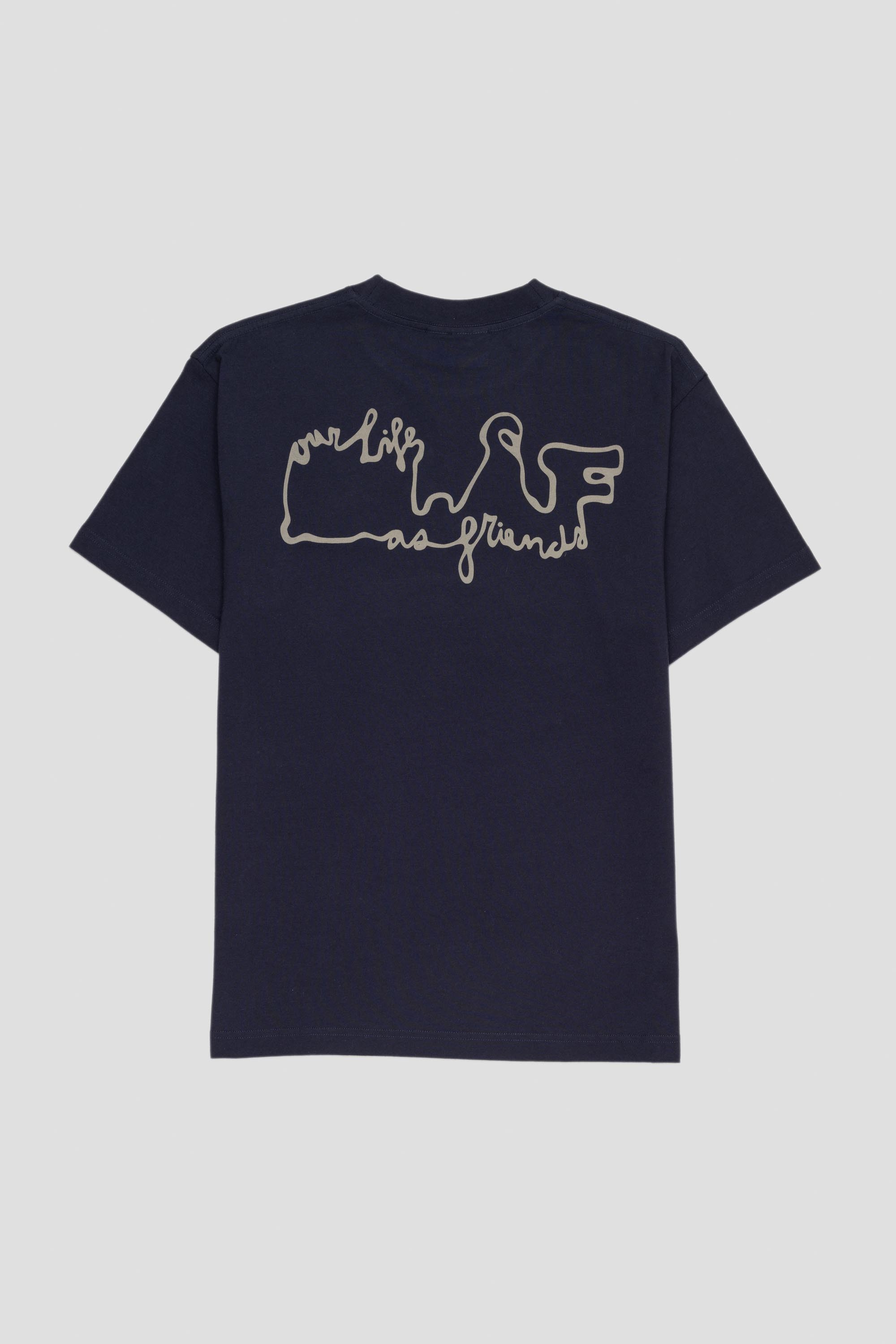 Skyline Logo Tee Navy