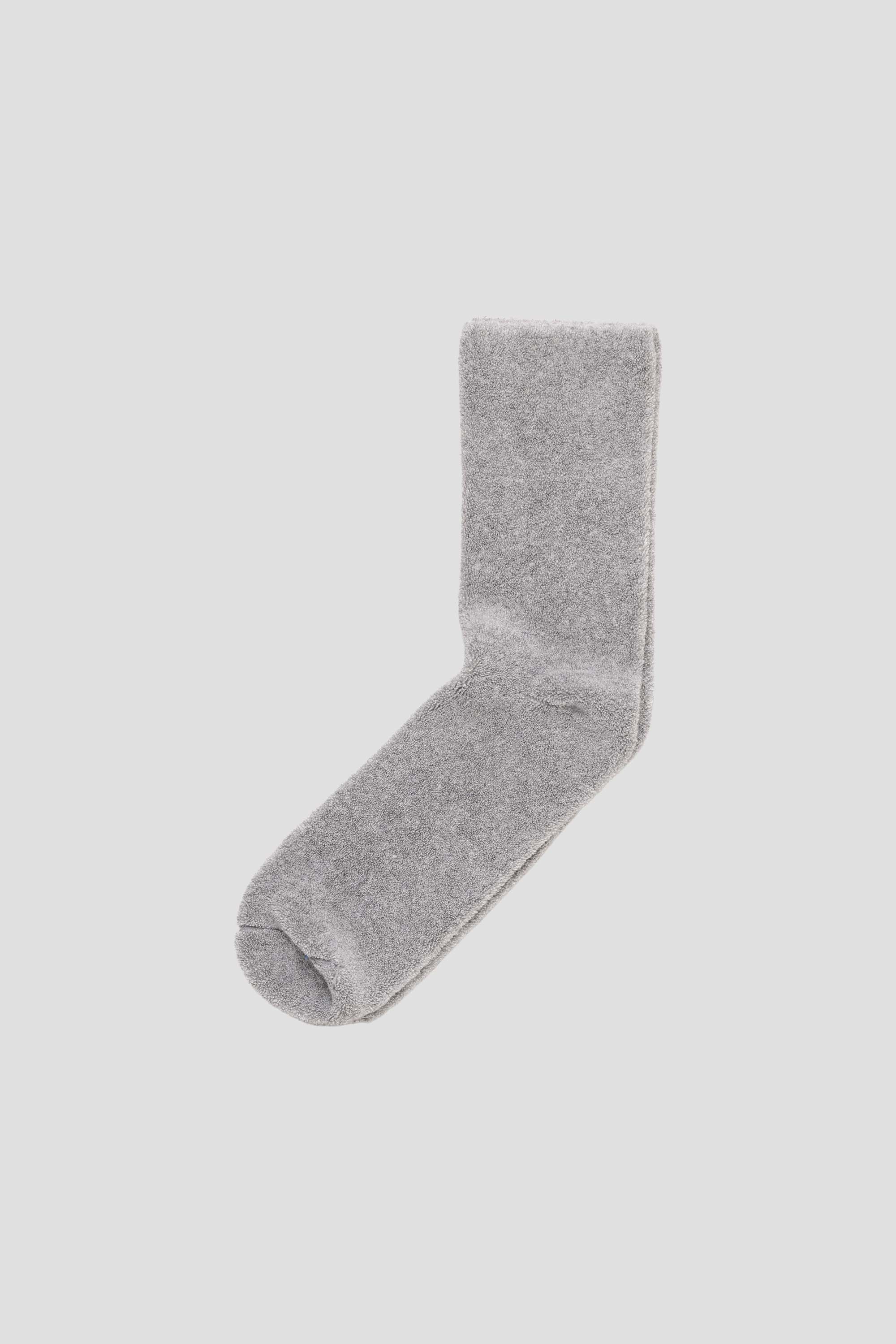 Buckle Overankle Socks Grey Melange