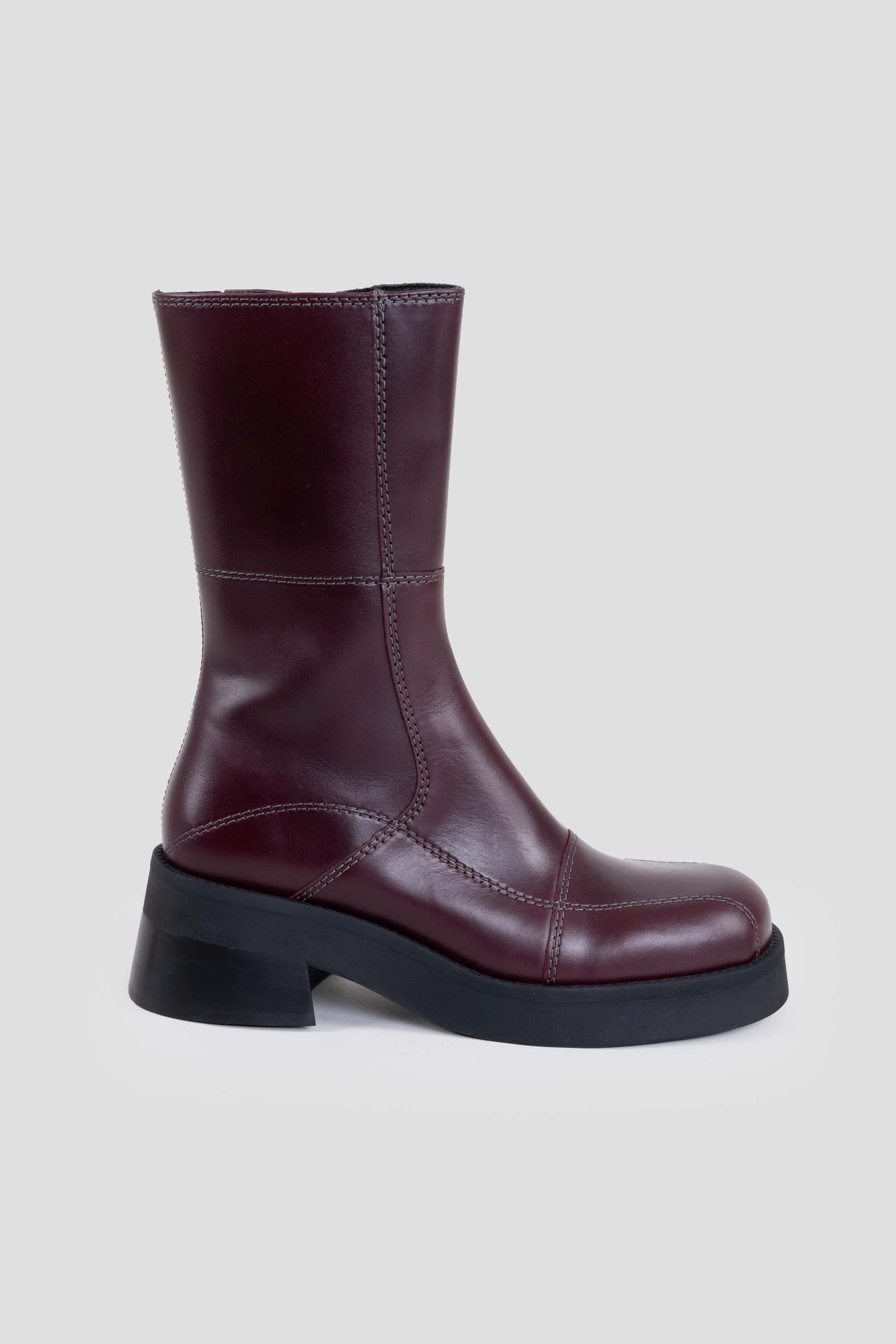 Heya Boots Burgundy/Grey