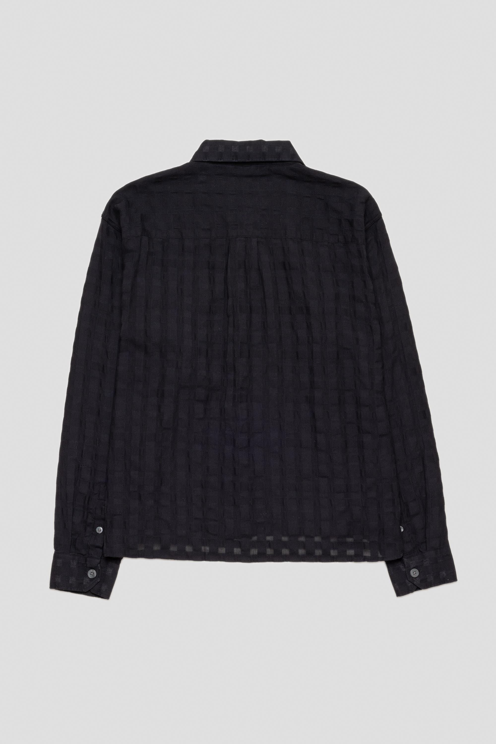 Priority Shirt Black Check