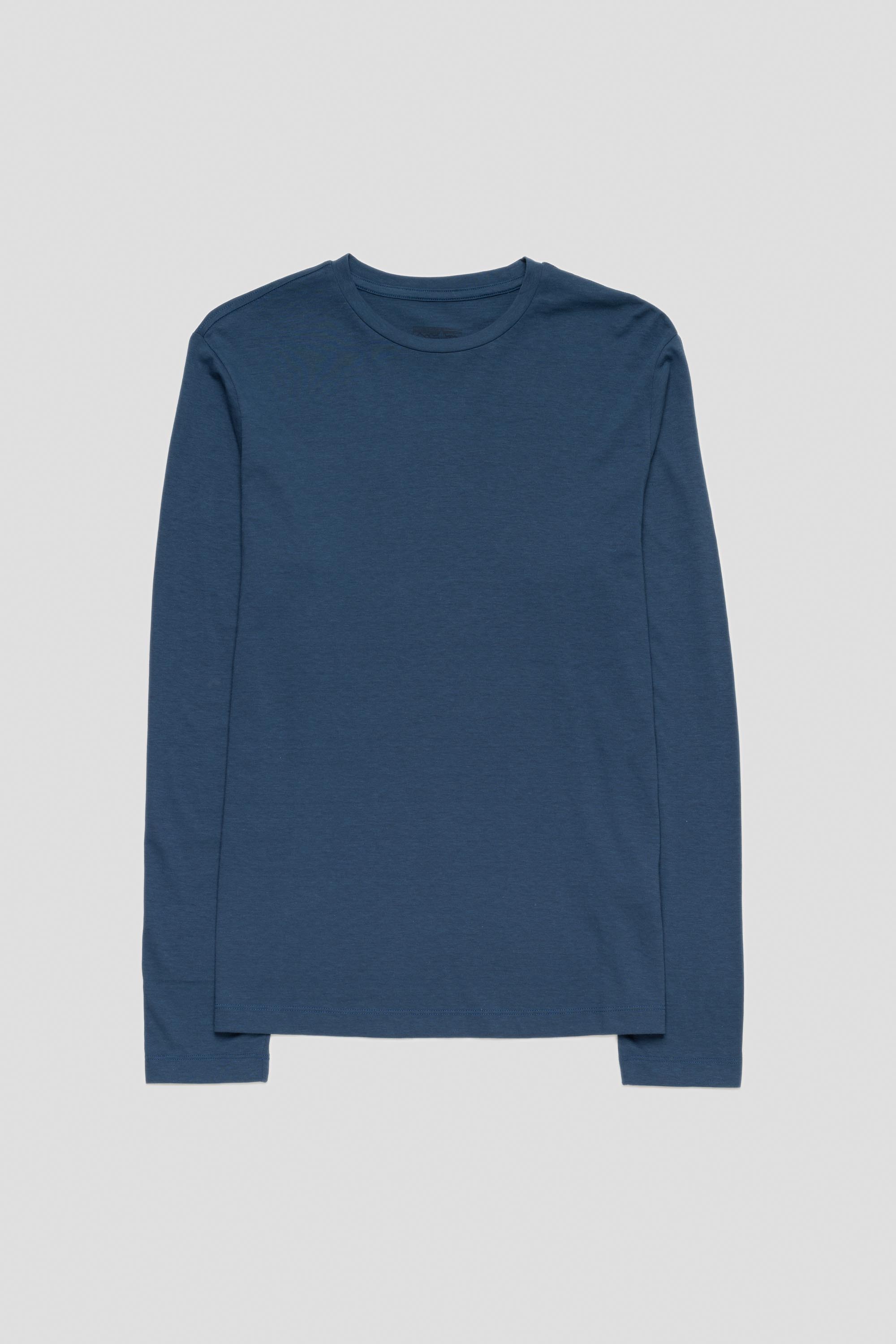 L/S Essential Tee Tidepool Blue