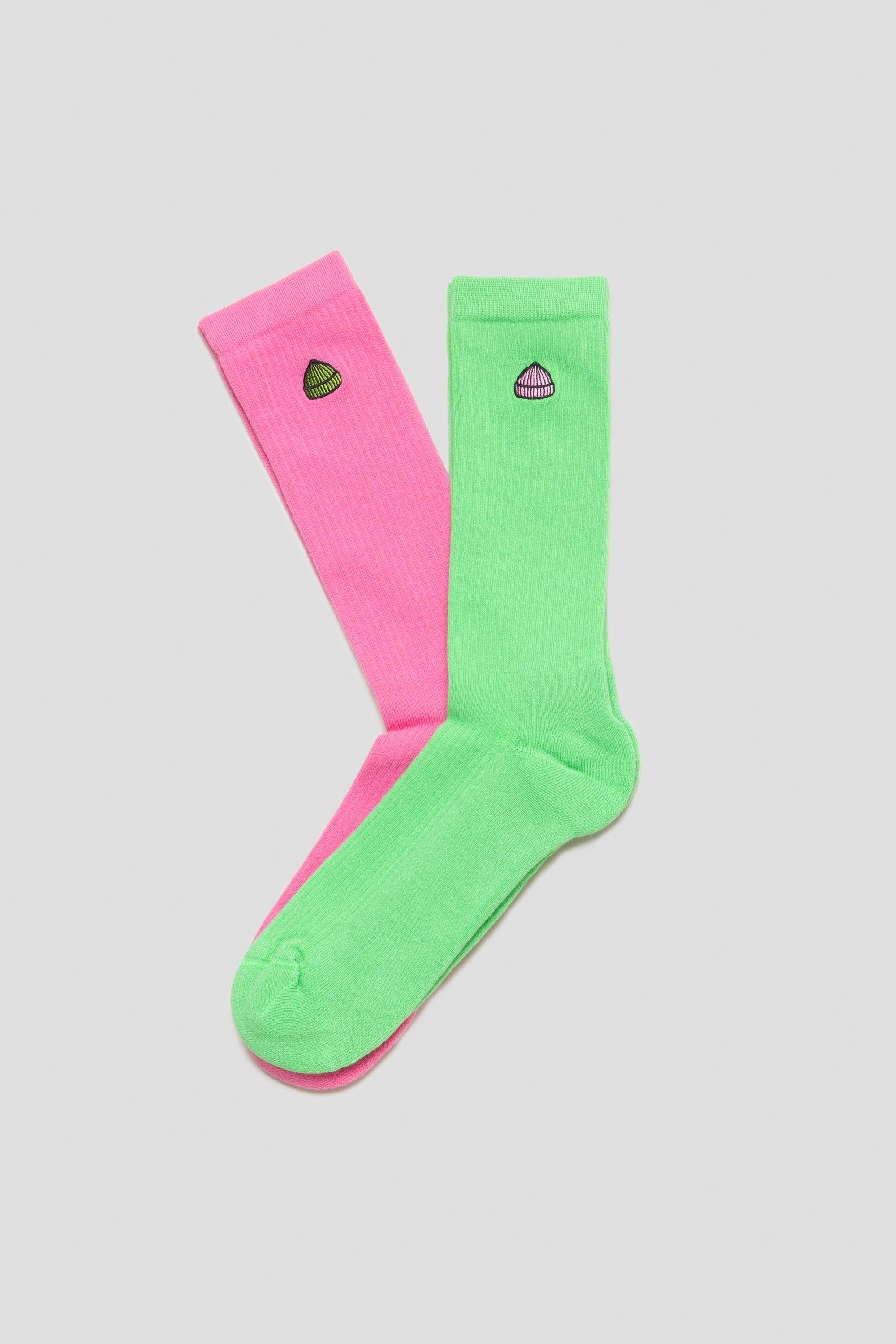 Socks 2-Pack Bubblegum/Jade