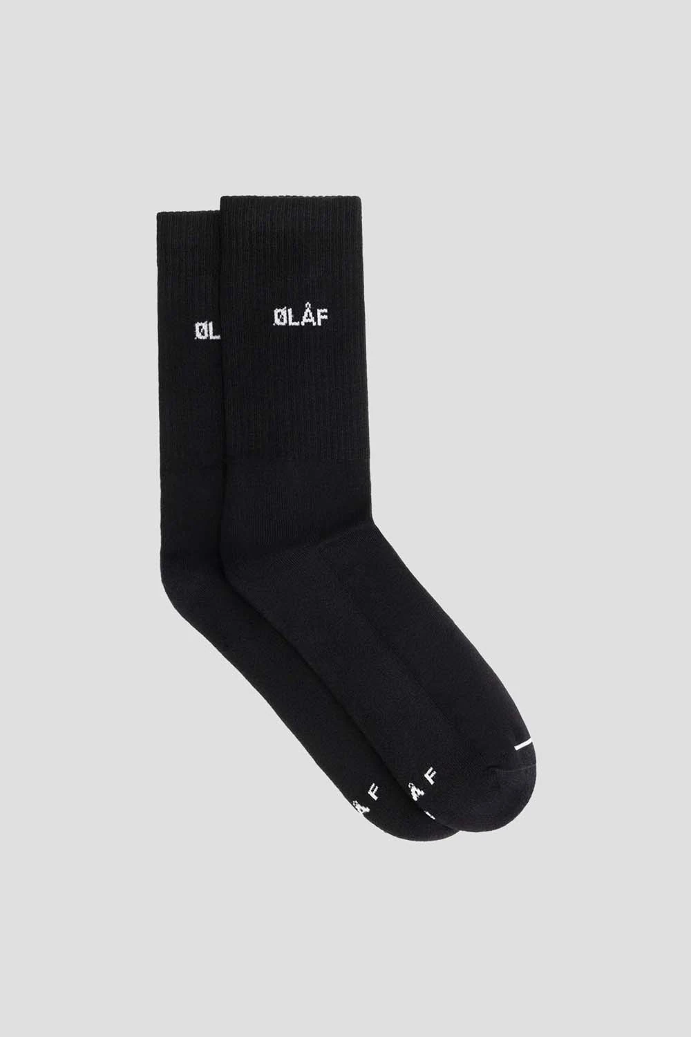Mini Logo Socks Black/White