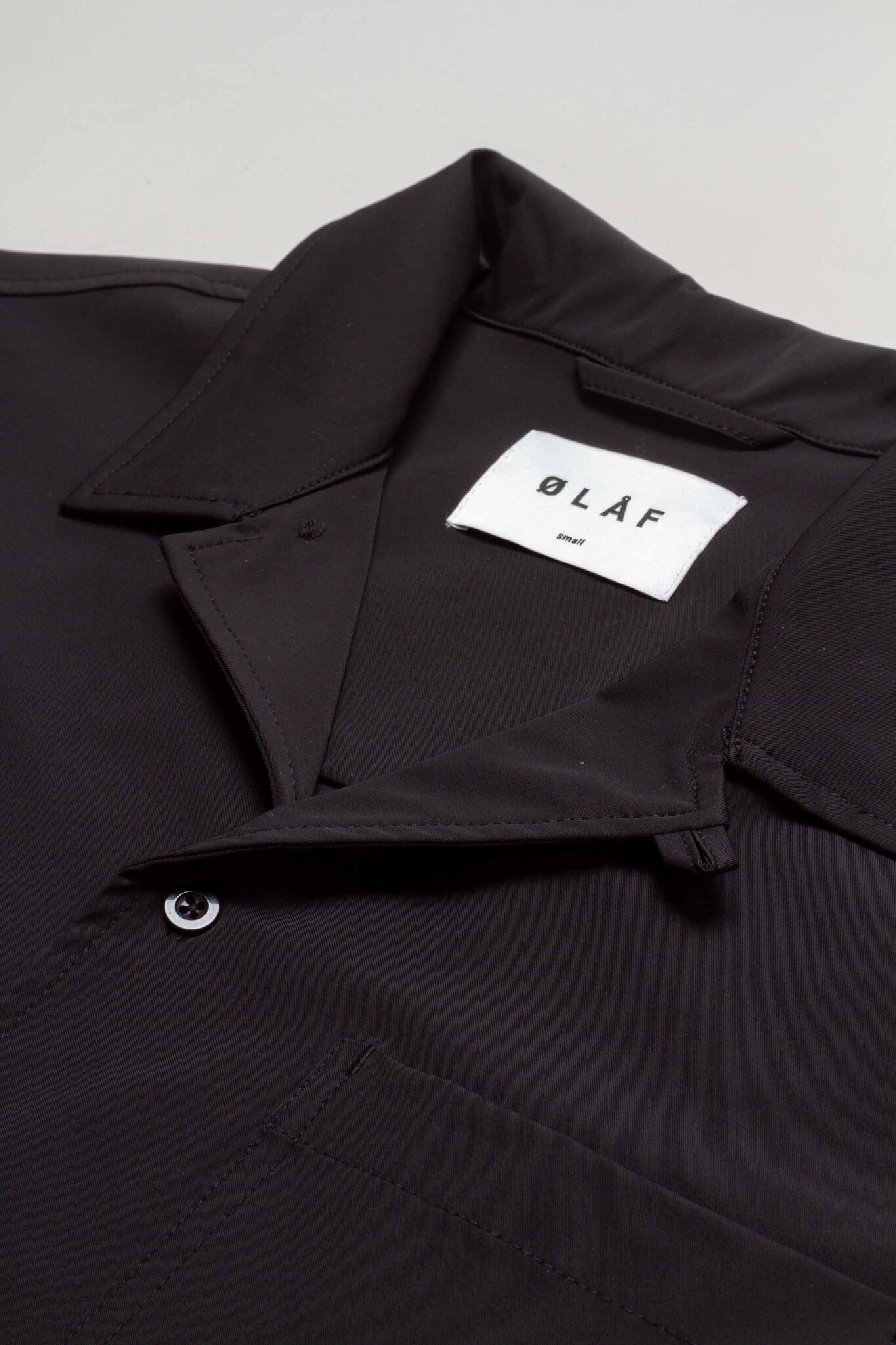 Nylon SS Shirt Black