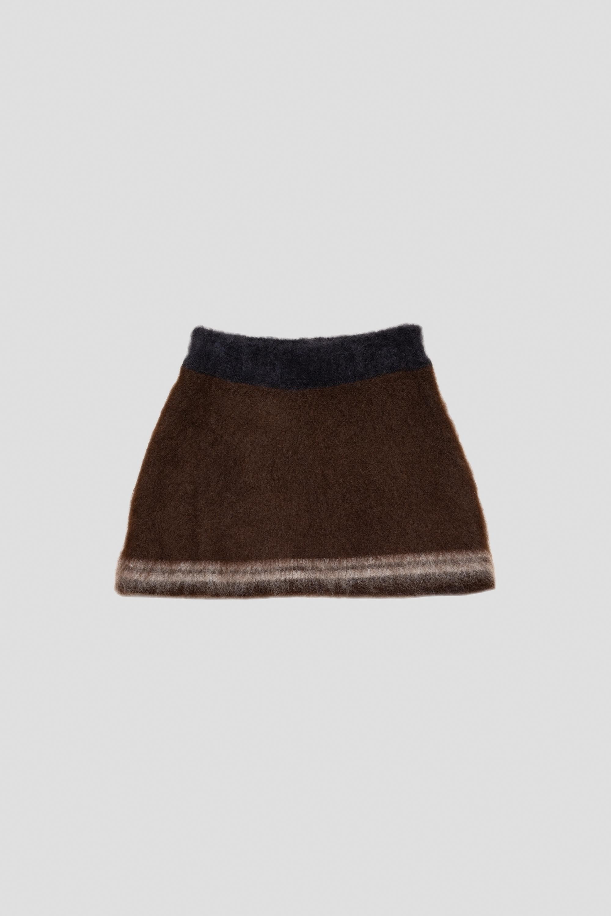 Corinna Belt Skirt Brown