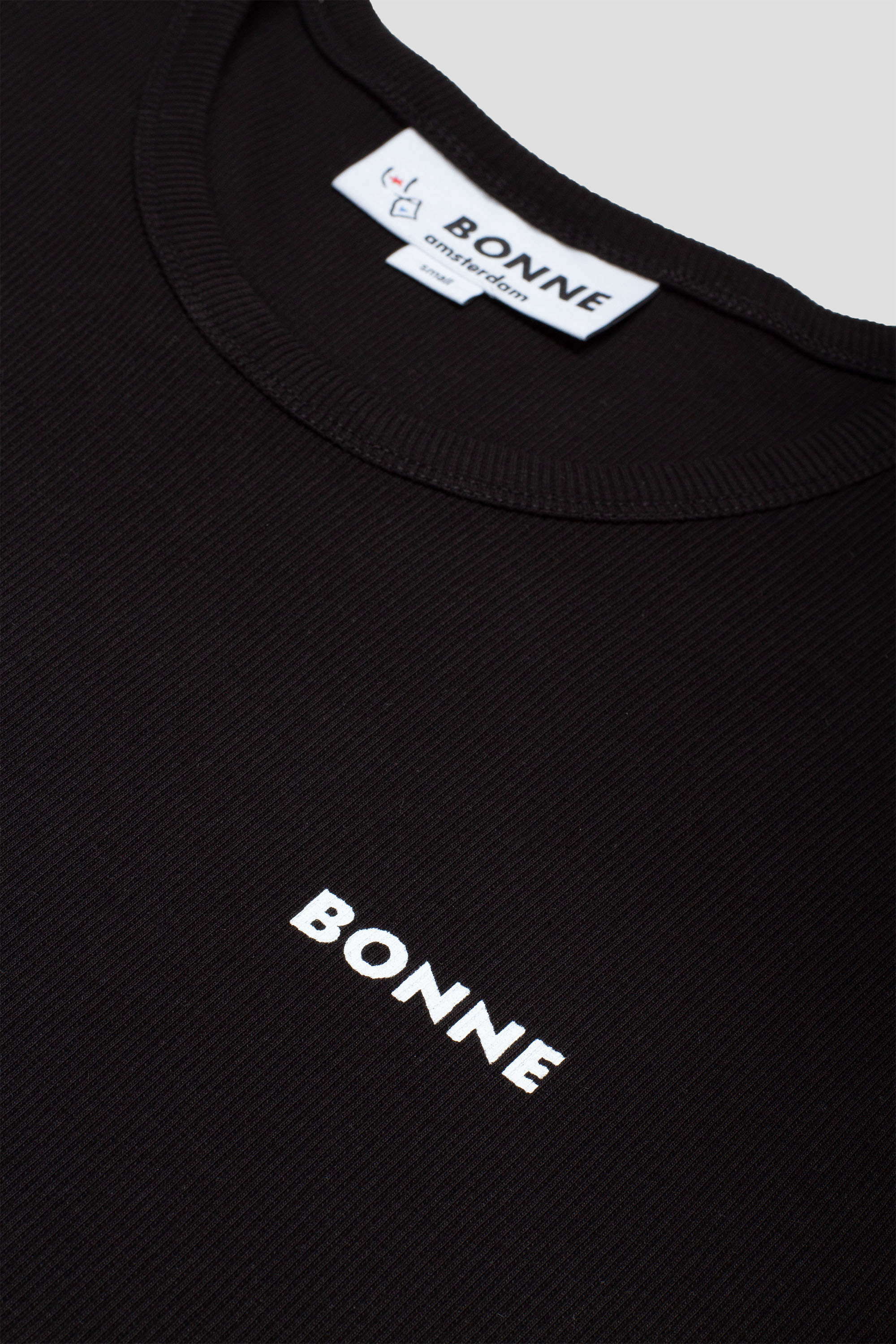 Ringer T-Shirt Black