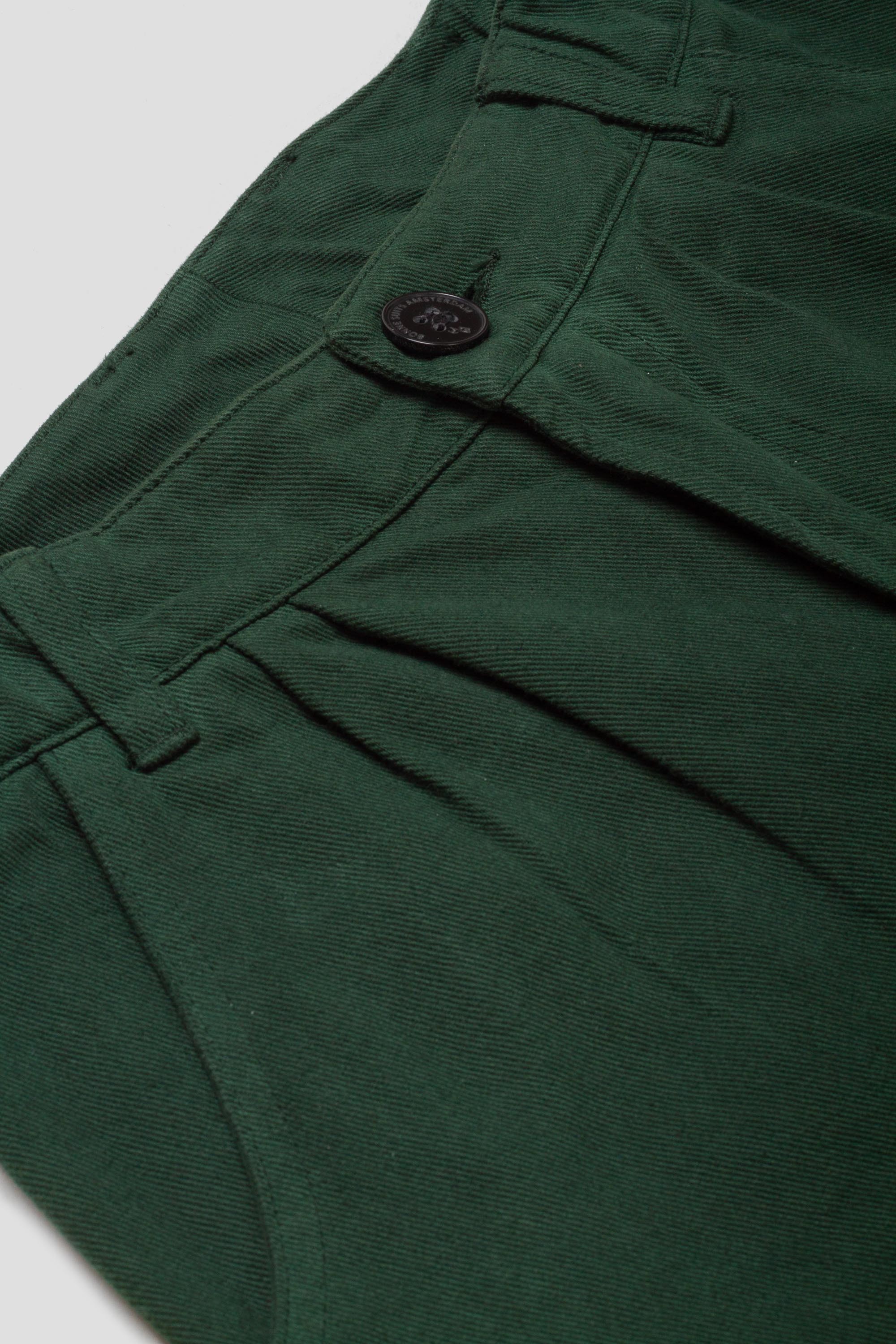 Pants Dark Green