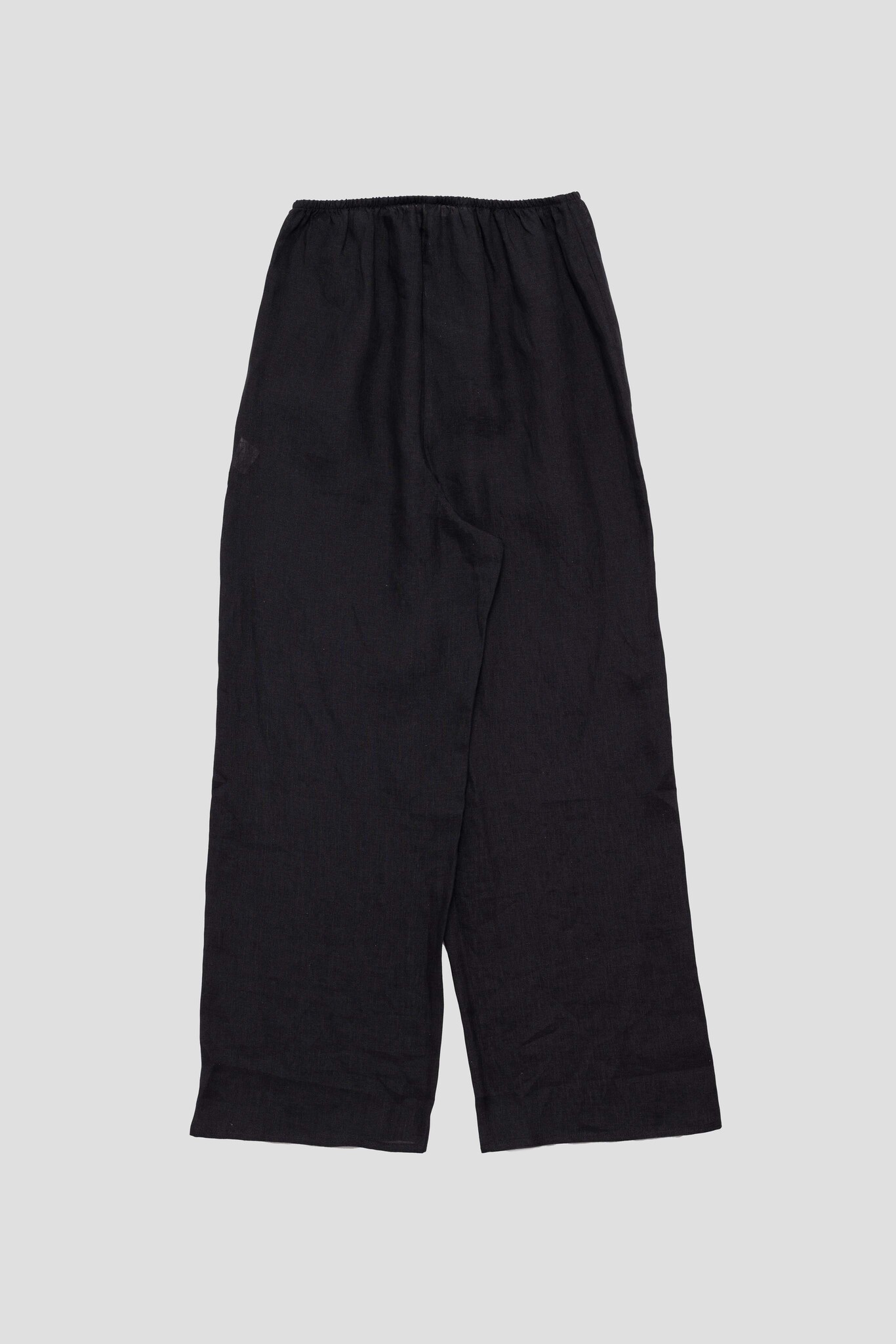 Stoa Pants Sheer Linen Black