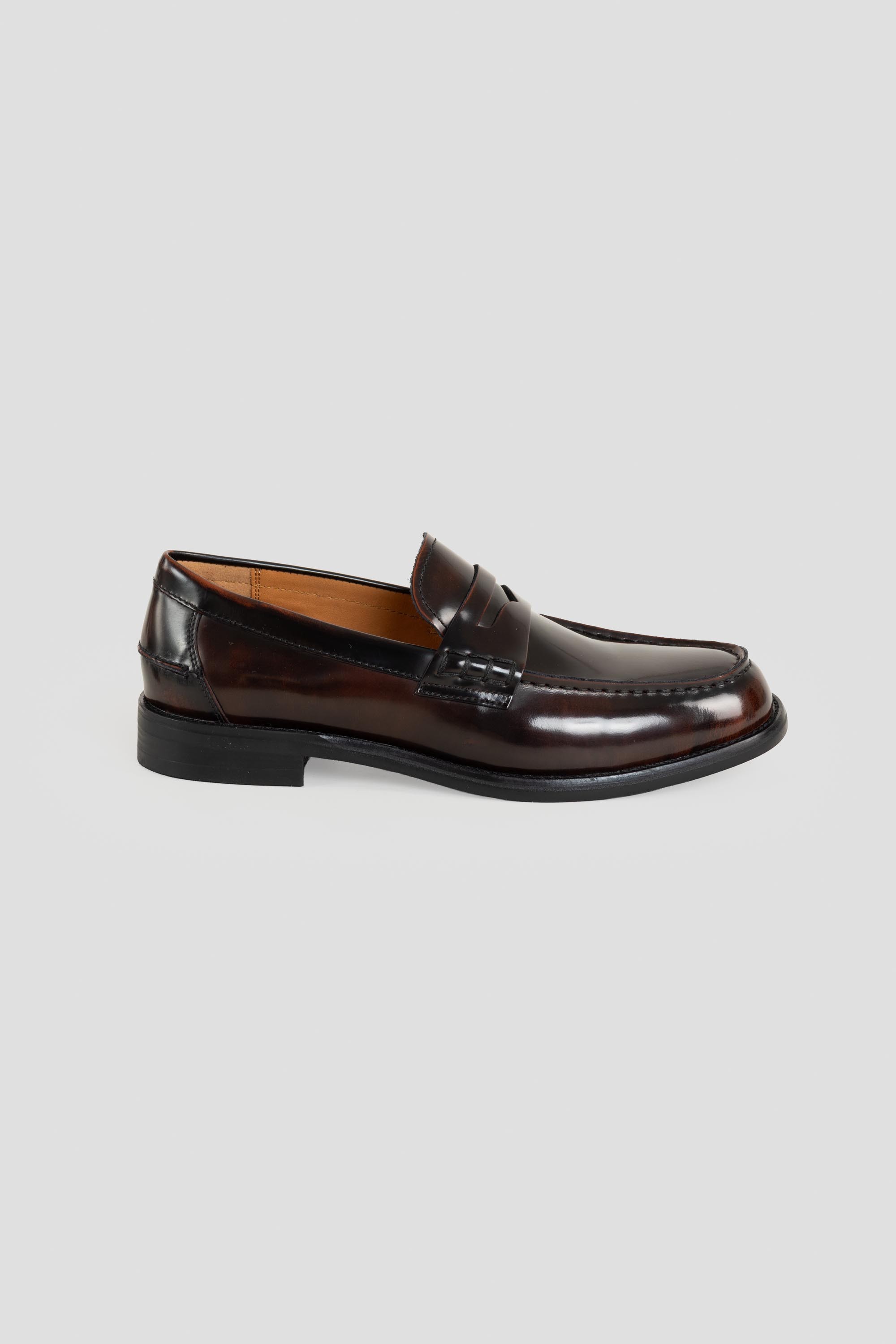 Steven Loafers Dark Brandy