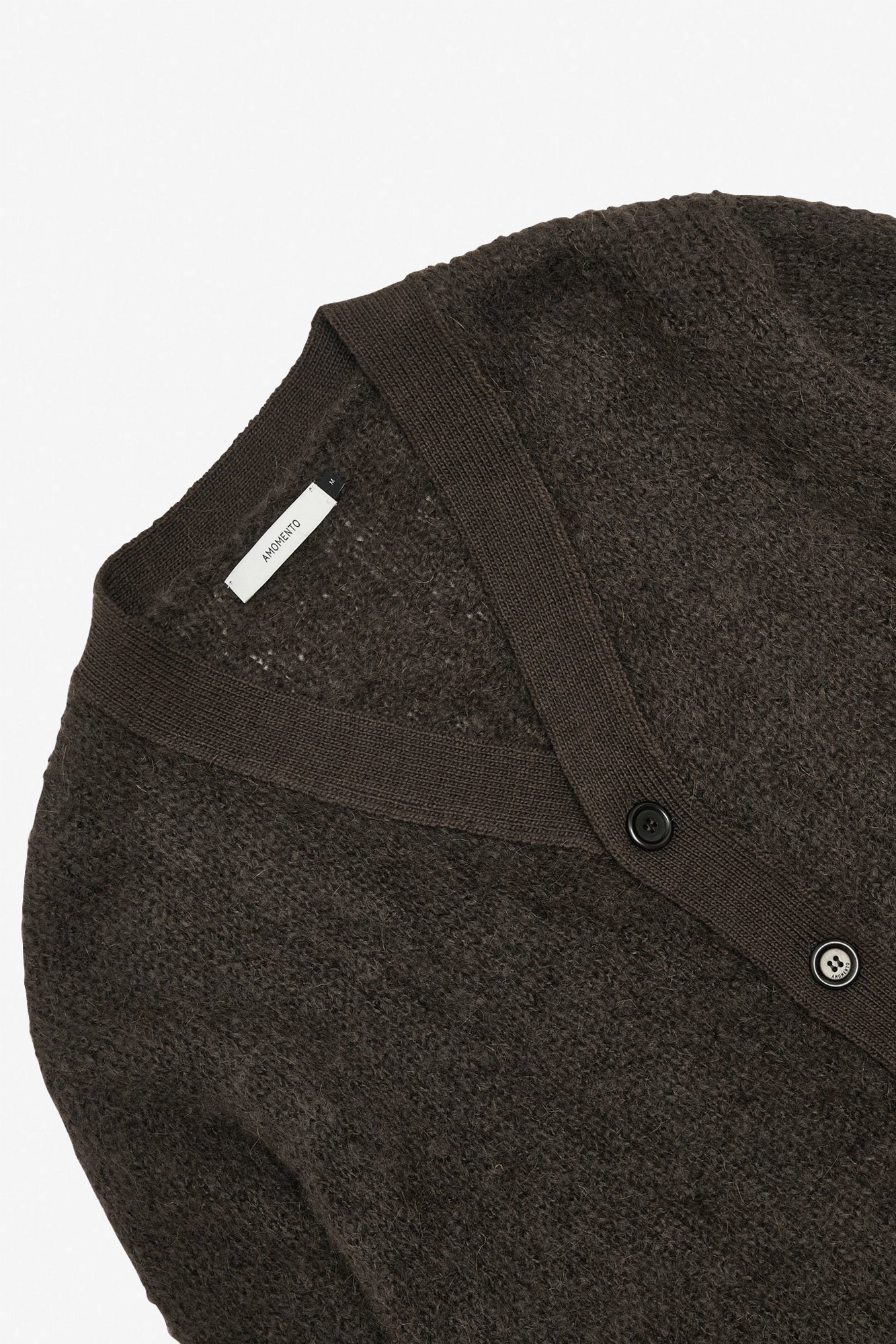 Grandpa Cardigan Dark Brown