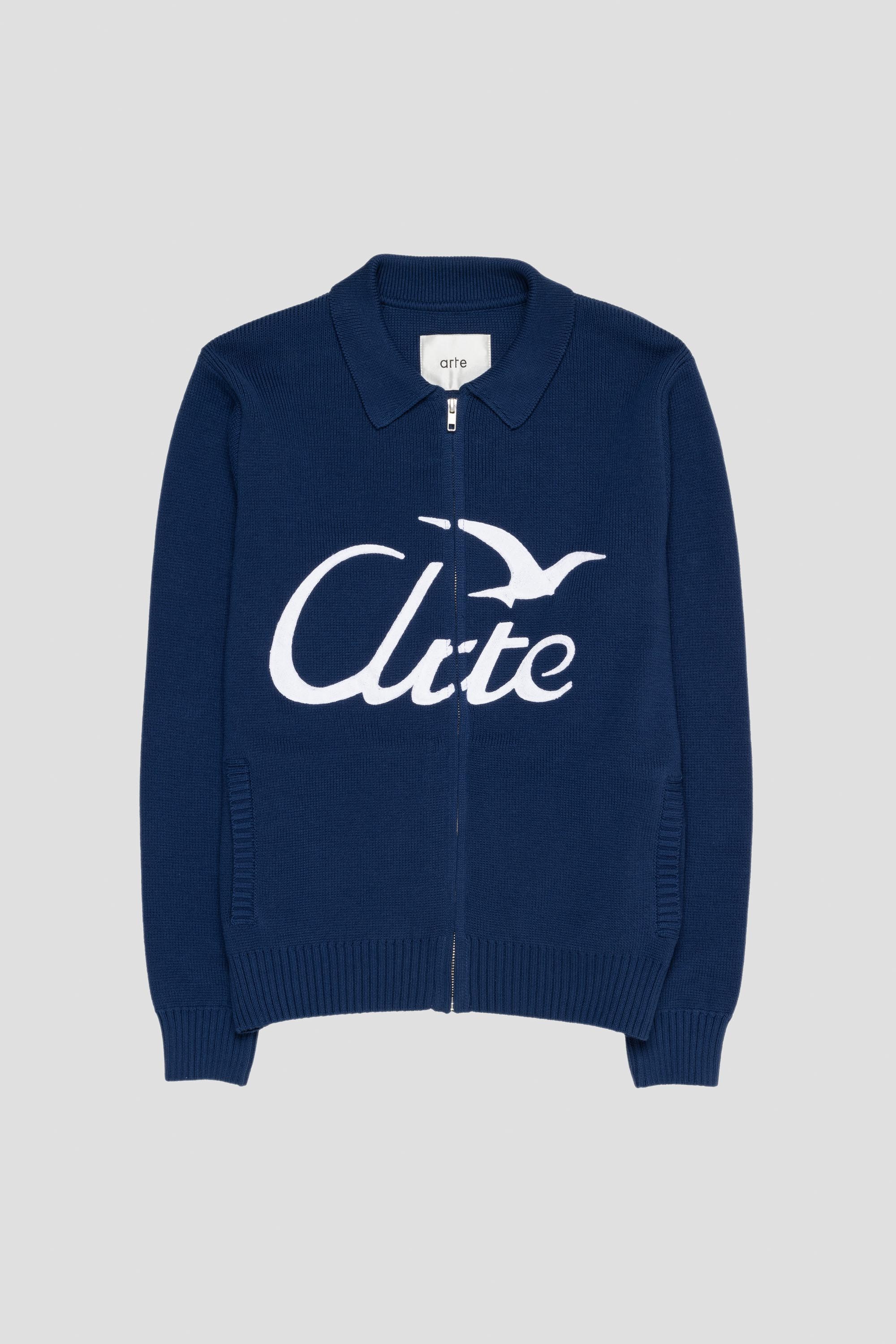 Bird Logo Knit Navy