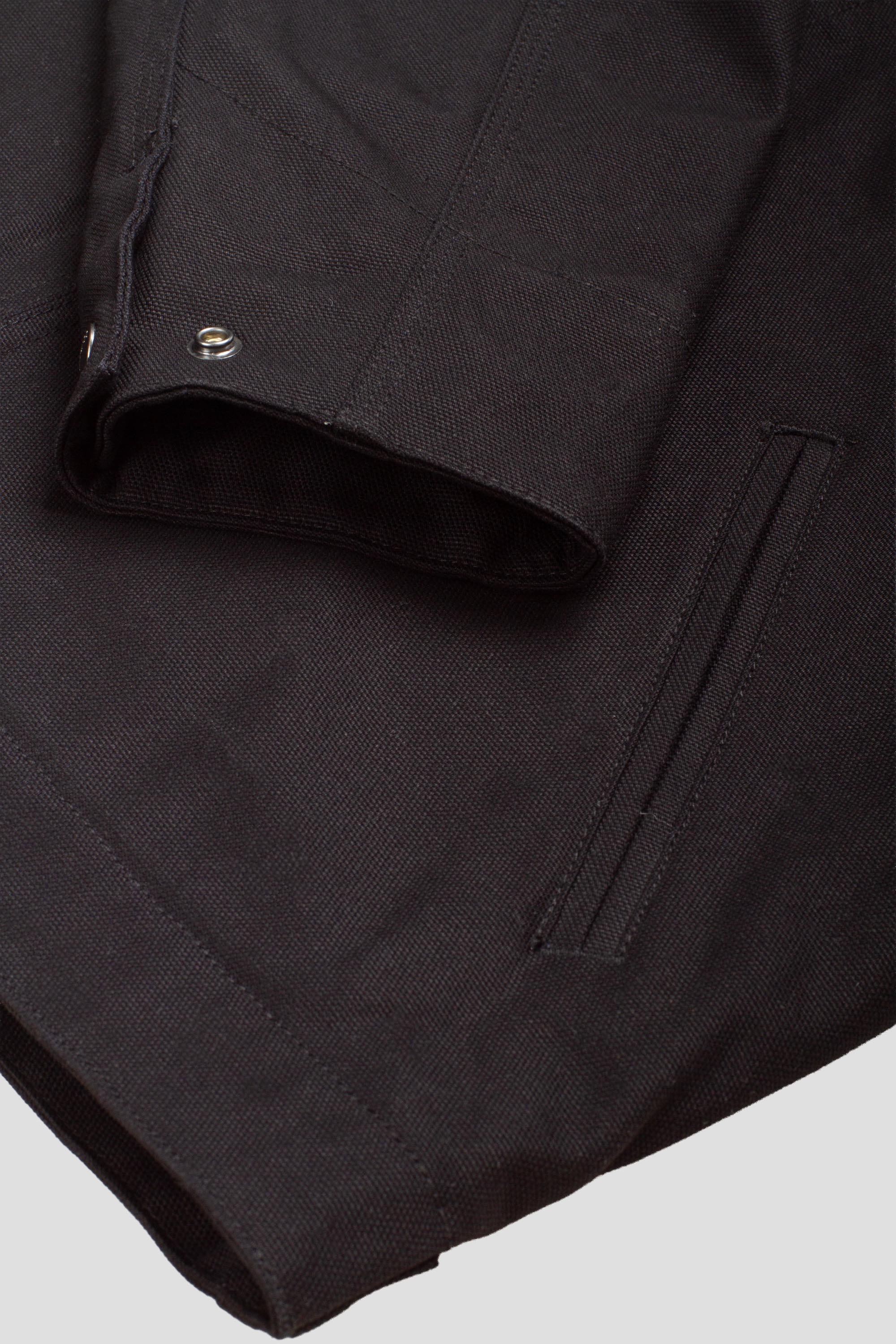 Detroit Jacket Black Rigid