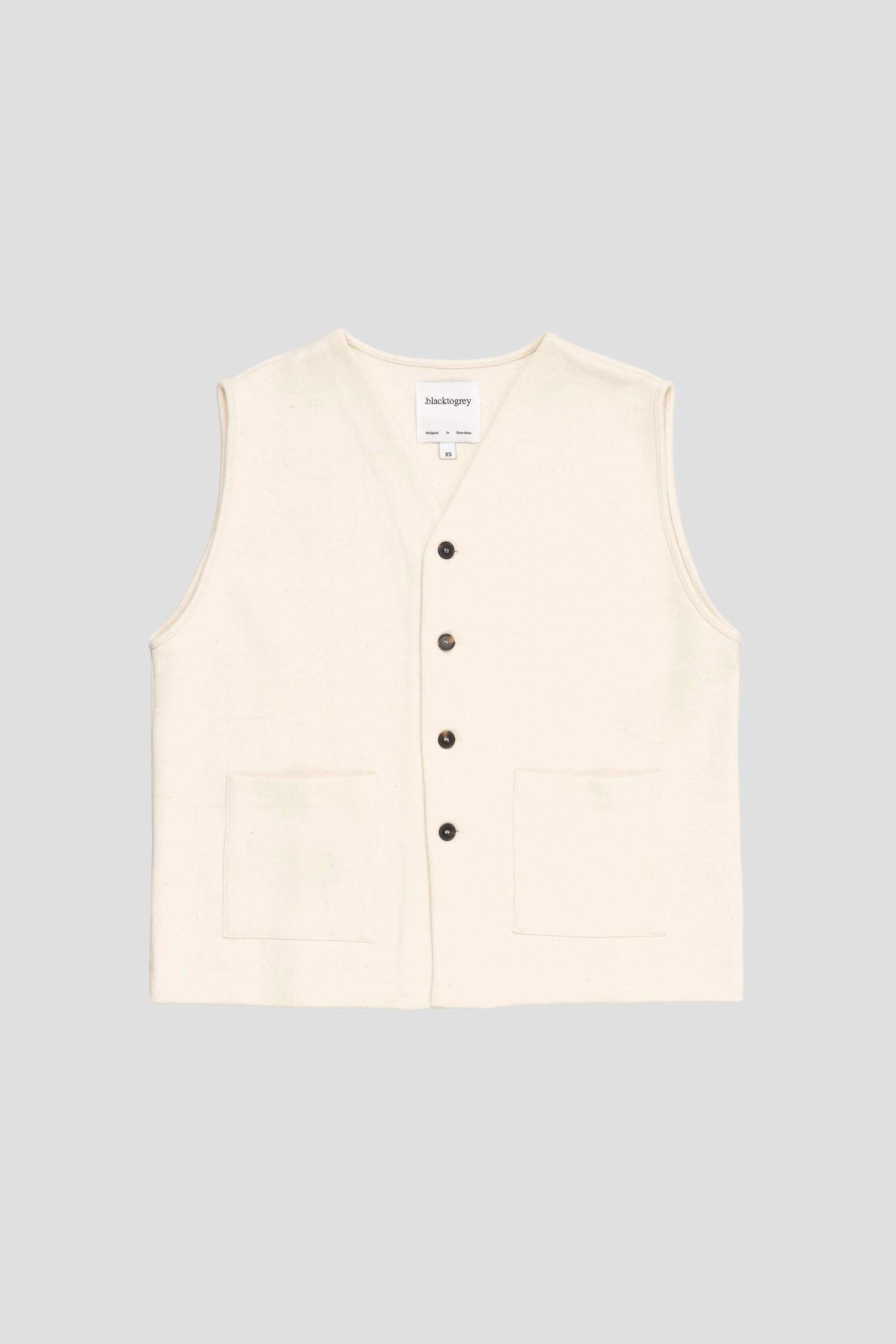 Flint Vest Ecru