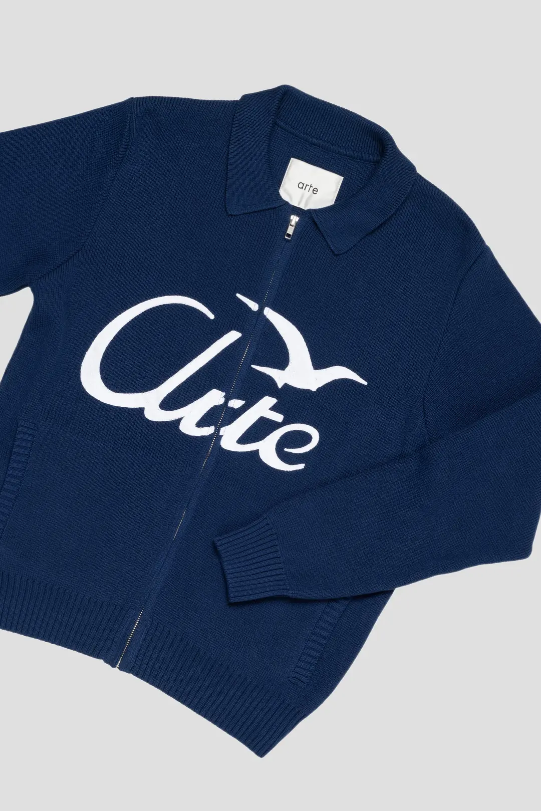 ArteBird Logo Knit Navy