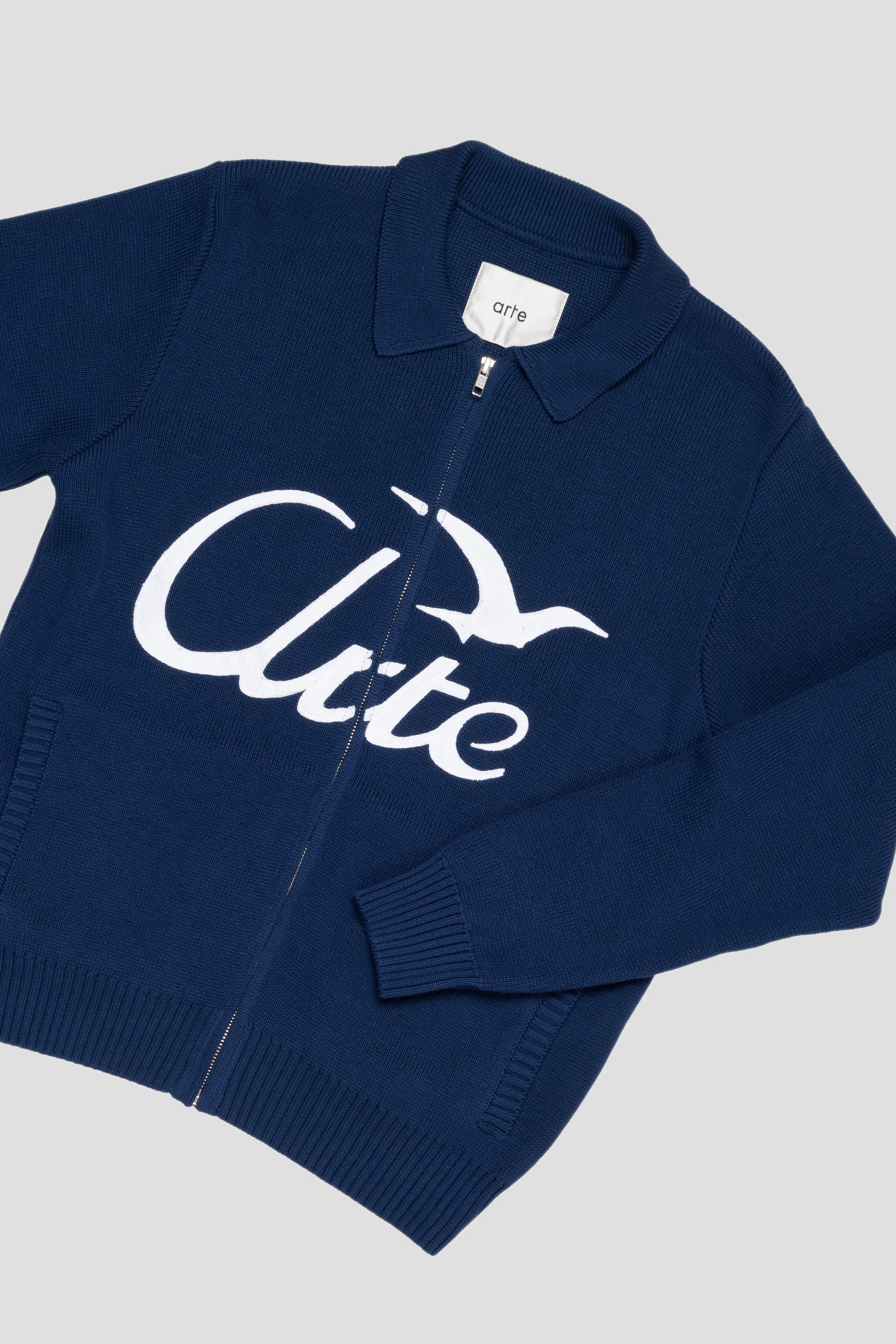 Bird Logo Knit Navy