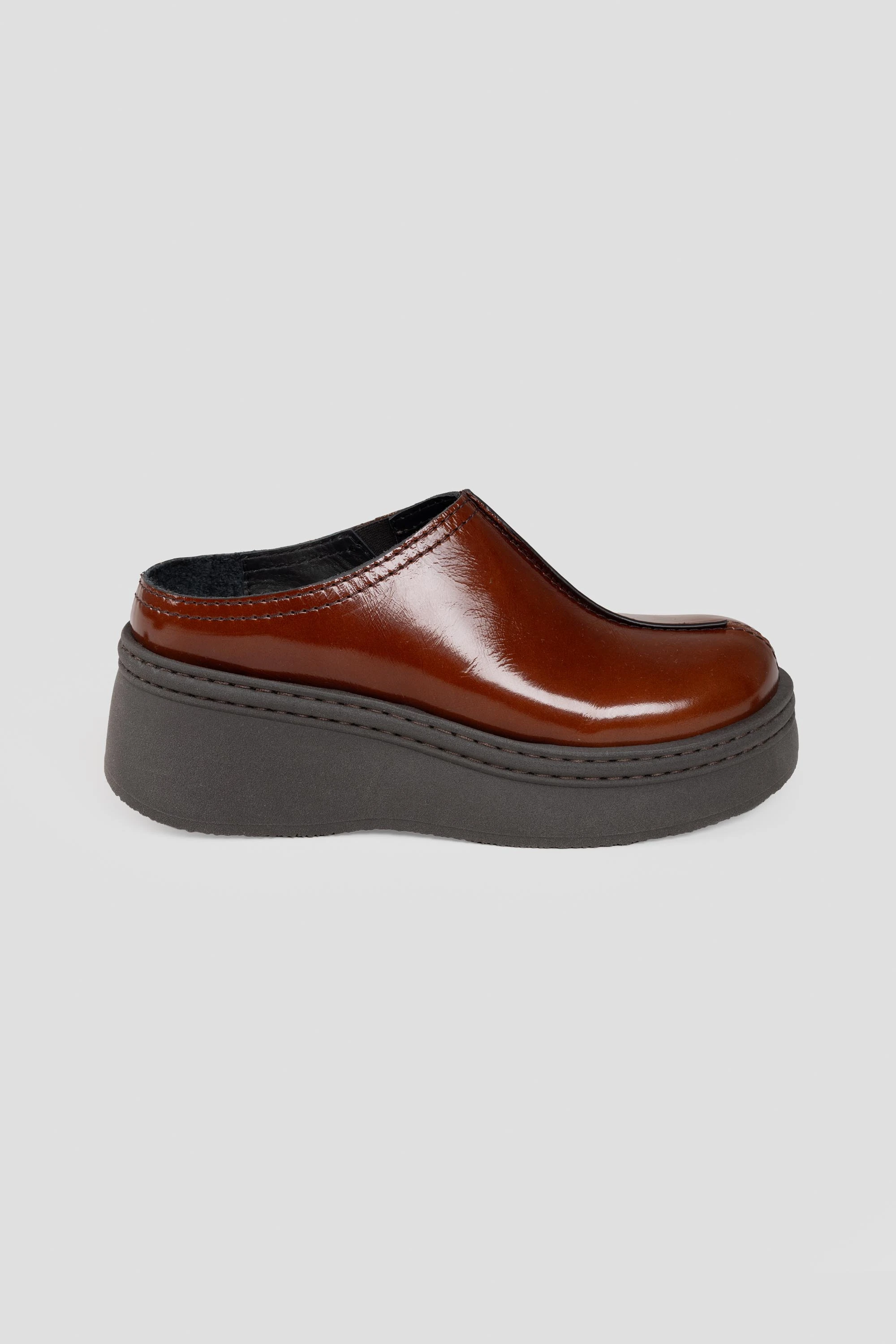 Mego Mules Dark Brown
