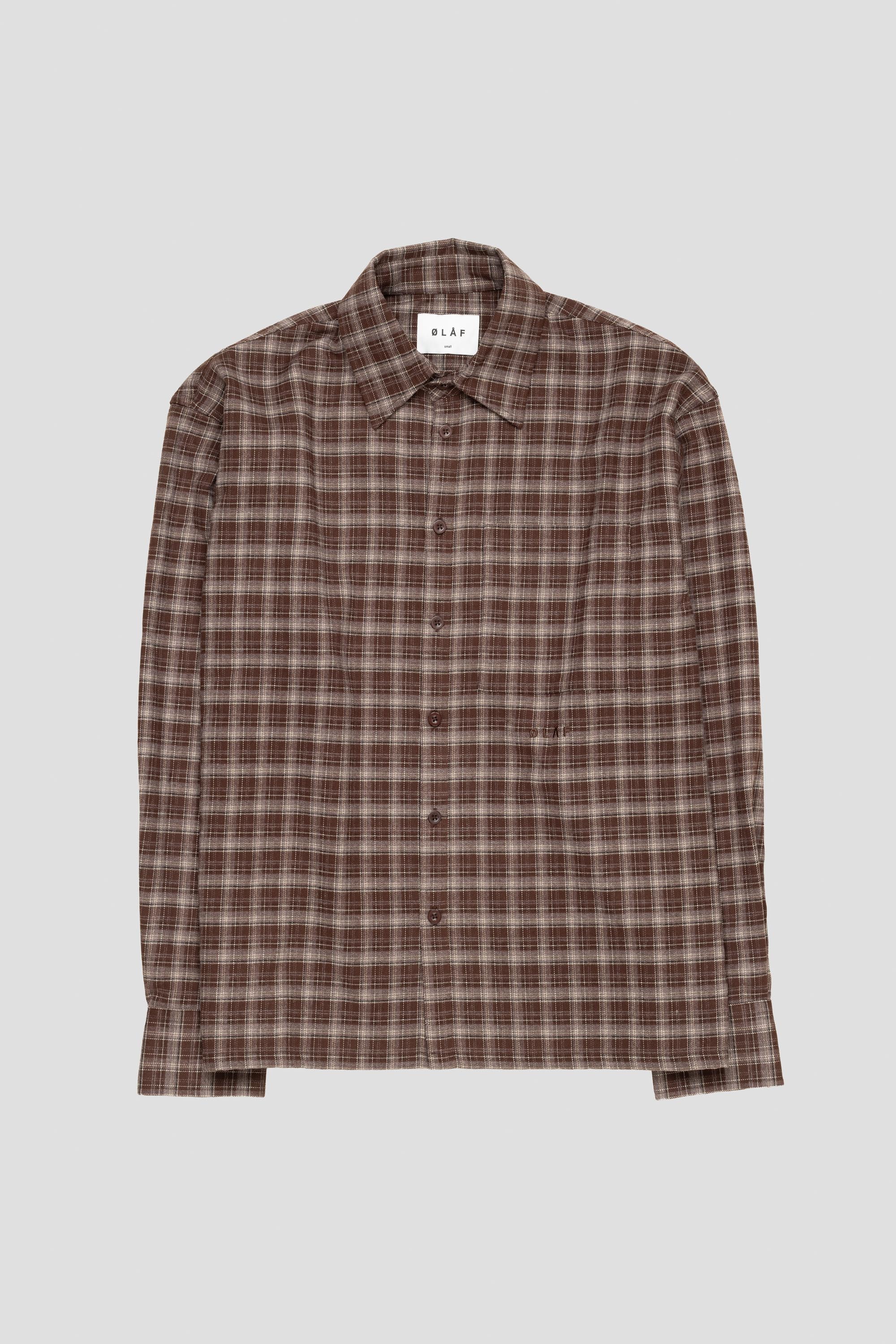Plaid Boxy Shirt Hot Fudge