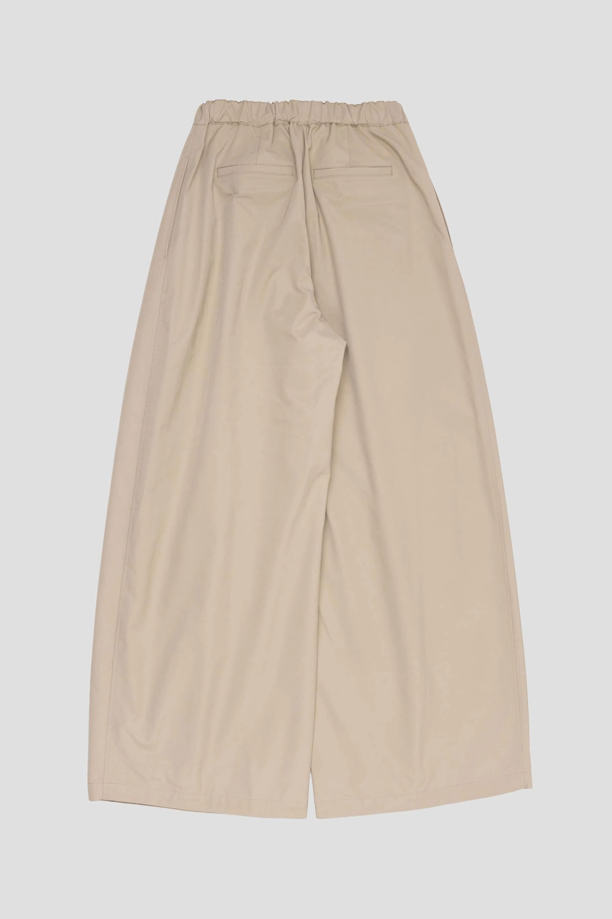 Two Tuck Balloon Pants Beige