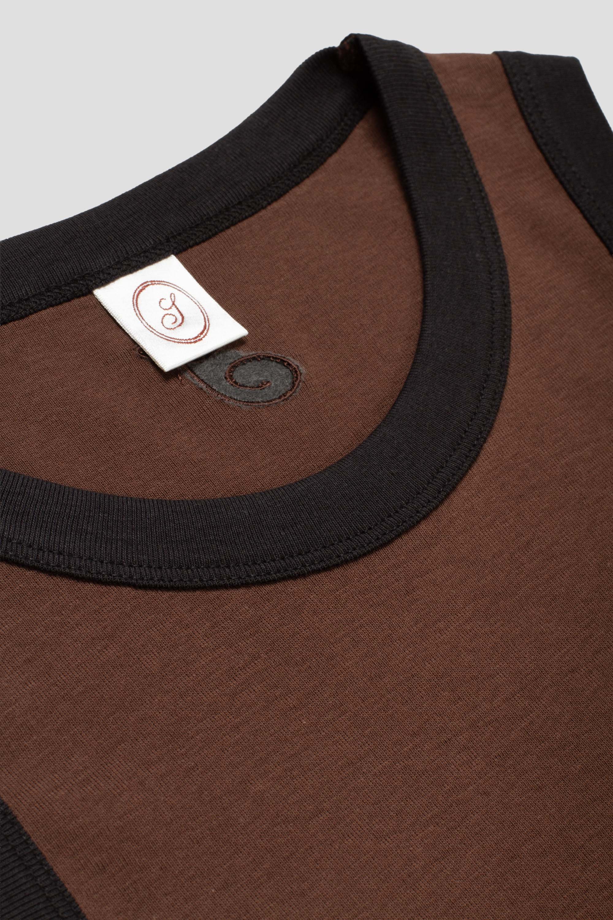 June Tanktop Brown/Black