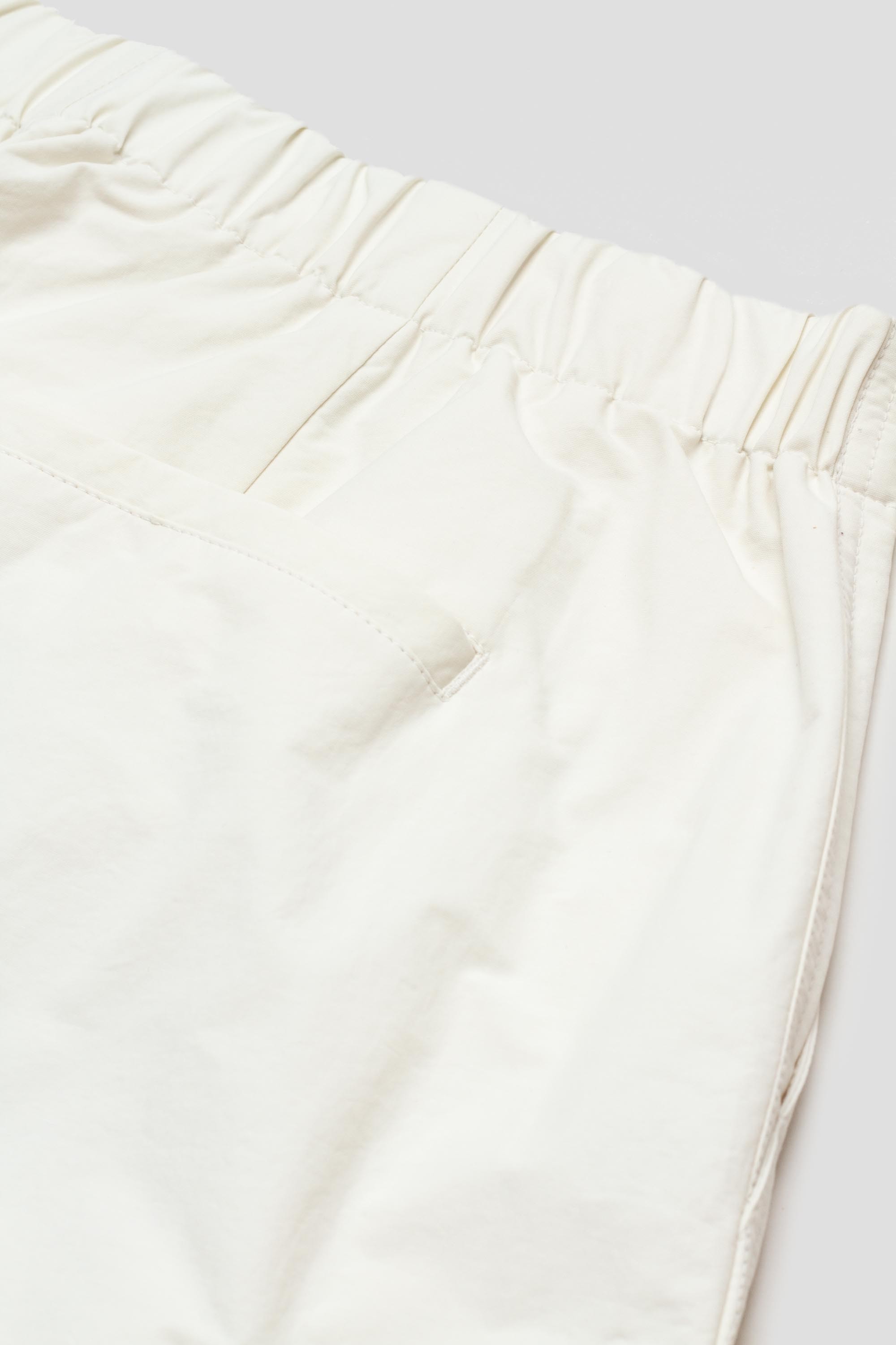 Mens Cotton Nylon Fatigue Pants Ivory