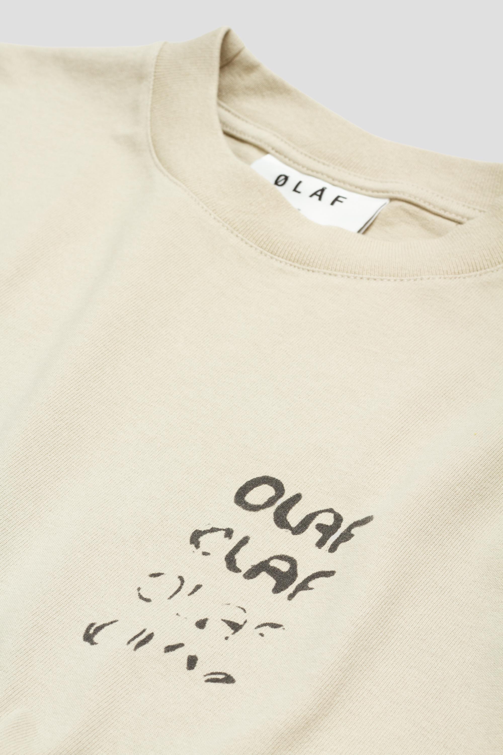 Spray Graphic Tee Light Sage