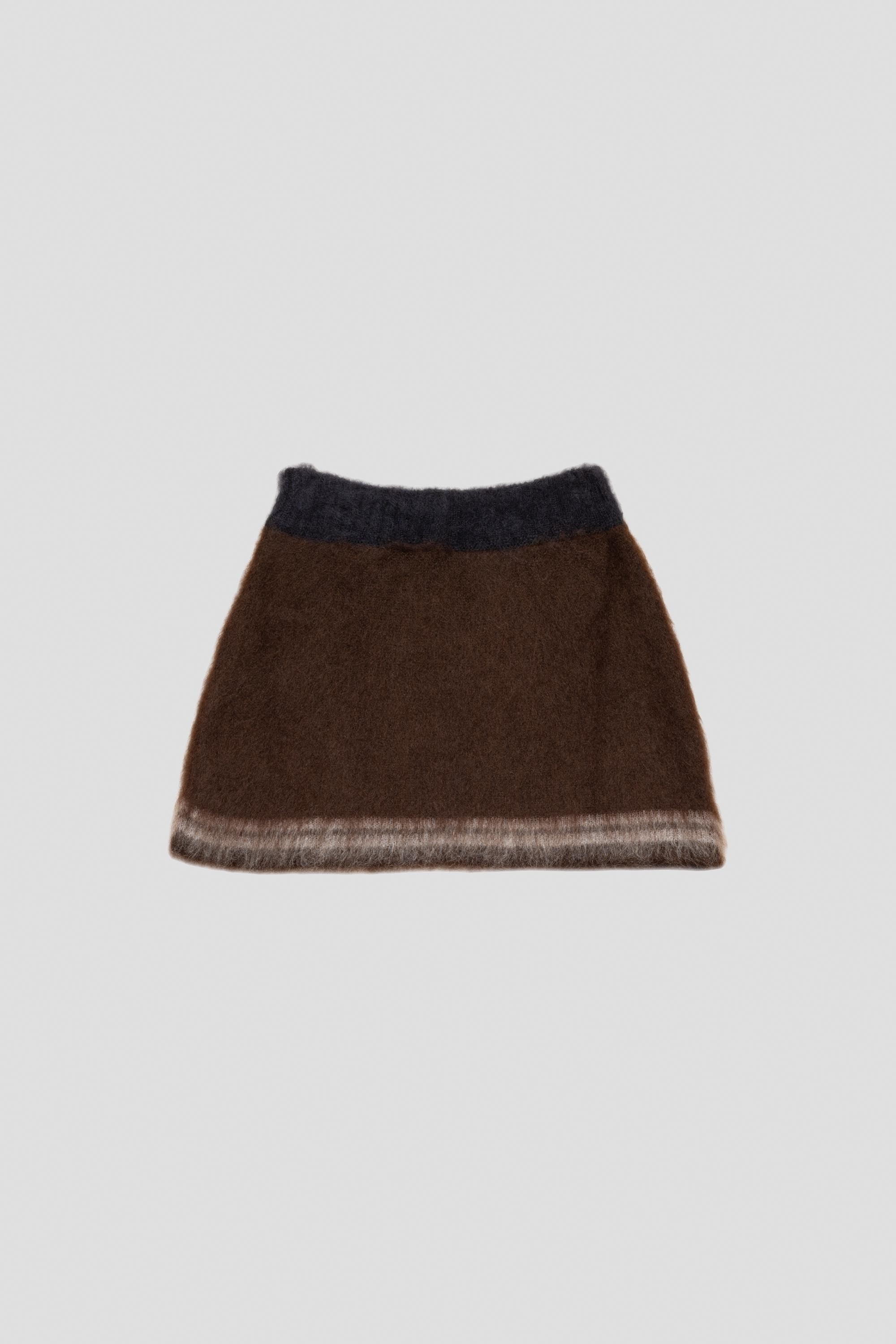 Corinna Belt Skirt Brown