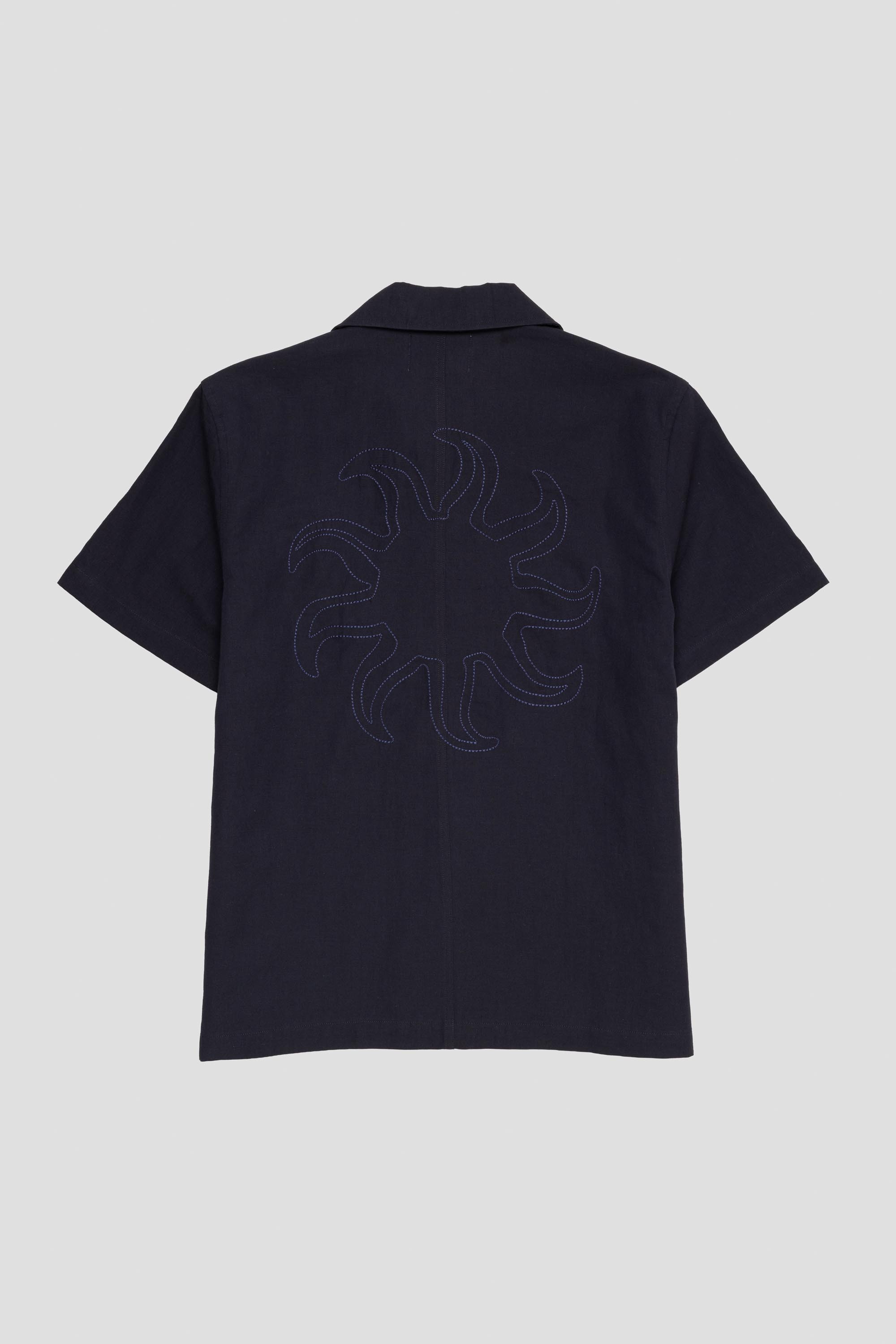 Sun Linen Shirt Navy