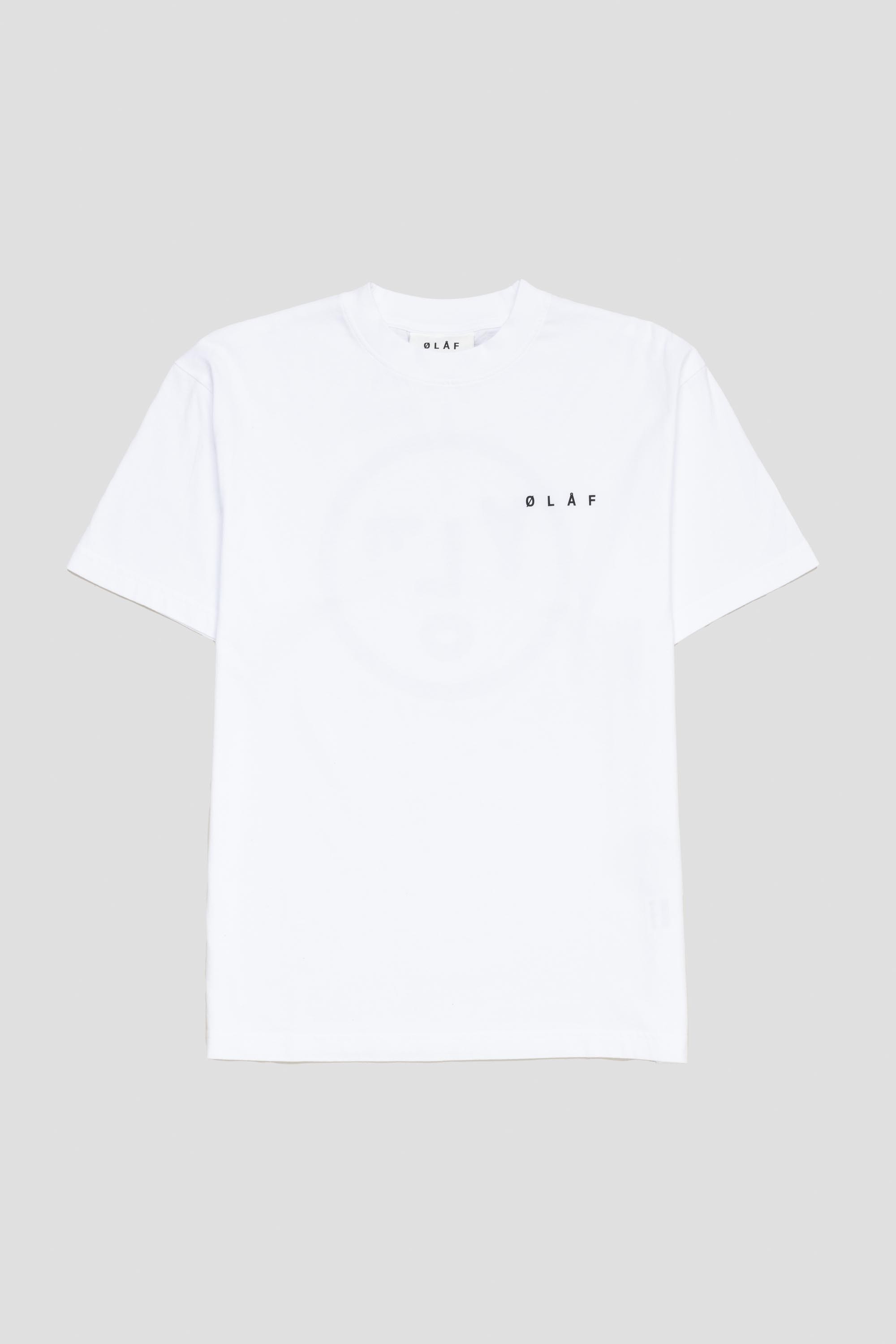 Face Tee Optical White/Black