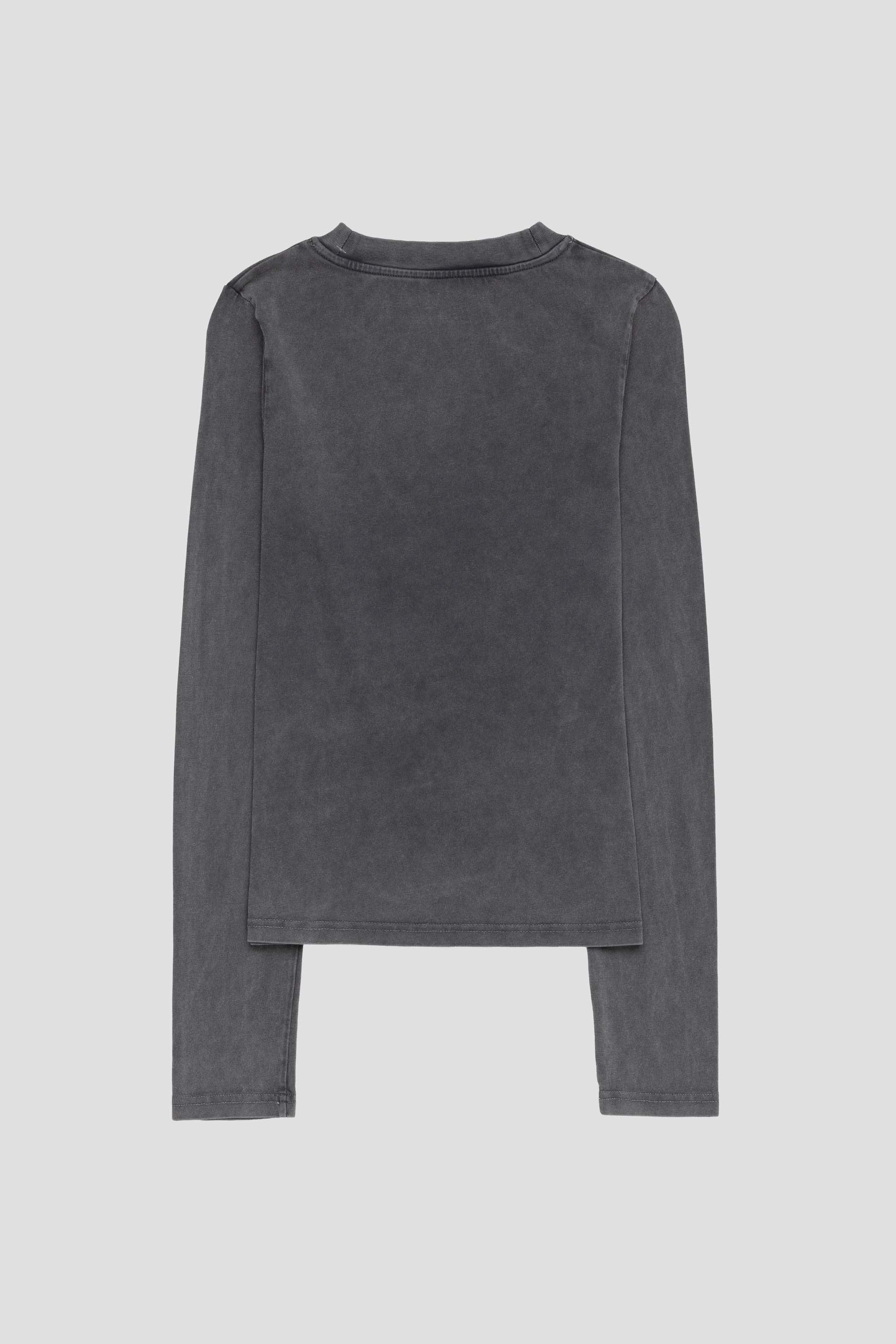 Women's Merch LS Tee Washed Graphite