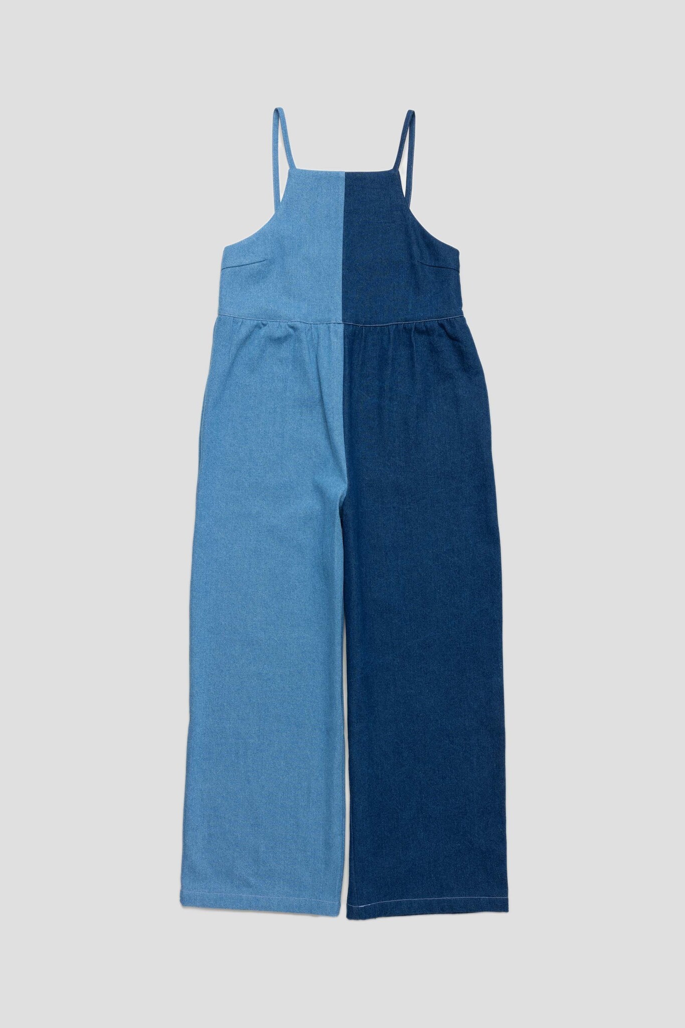 Neo Bicolor Jumpsuit Denim