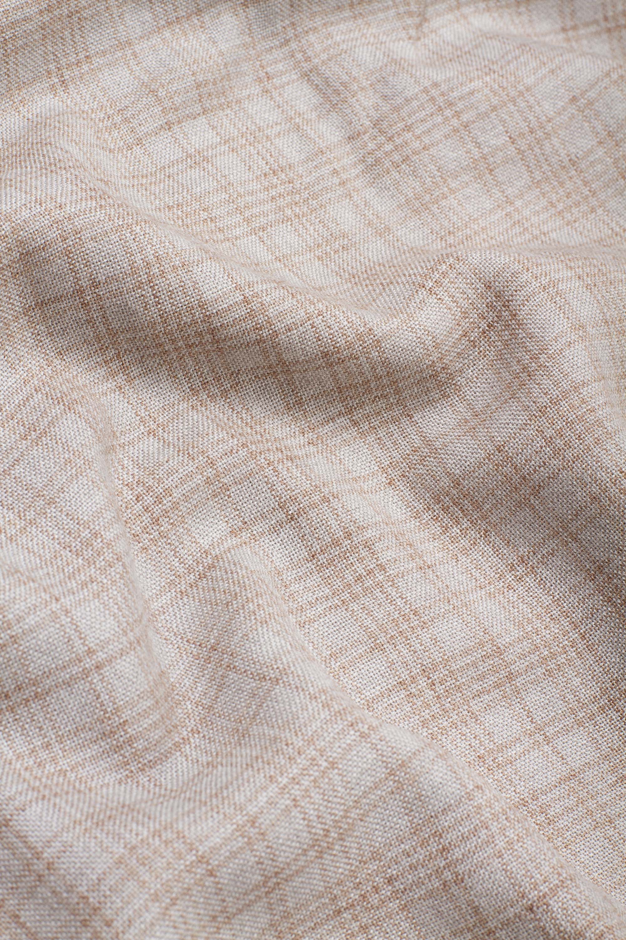 Priority Shirt Sepia Check