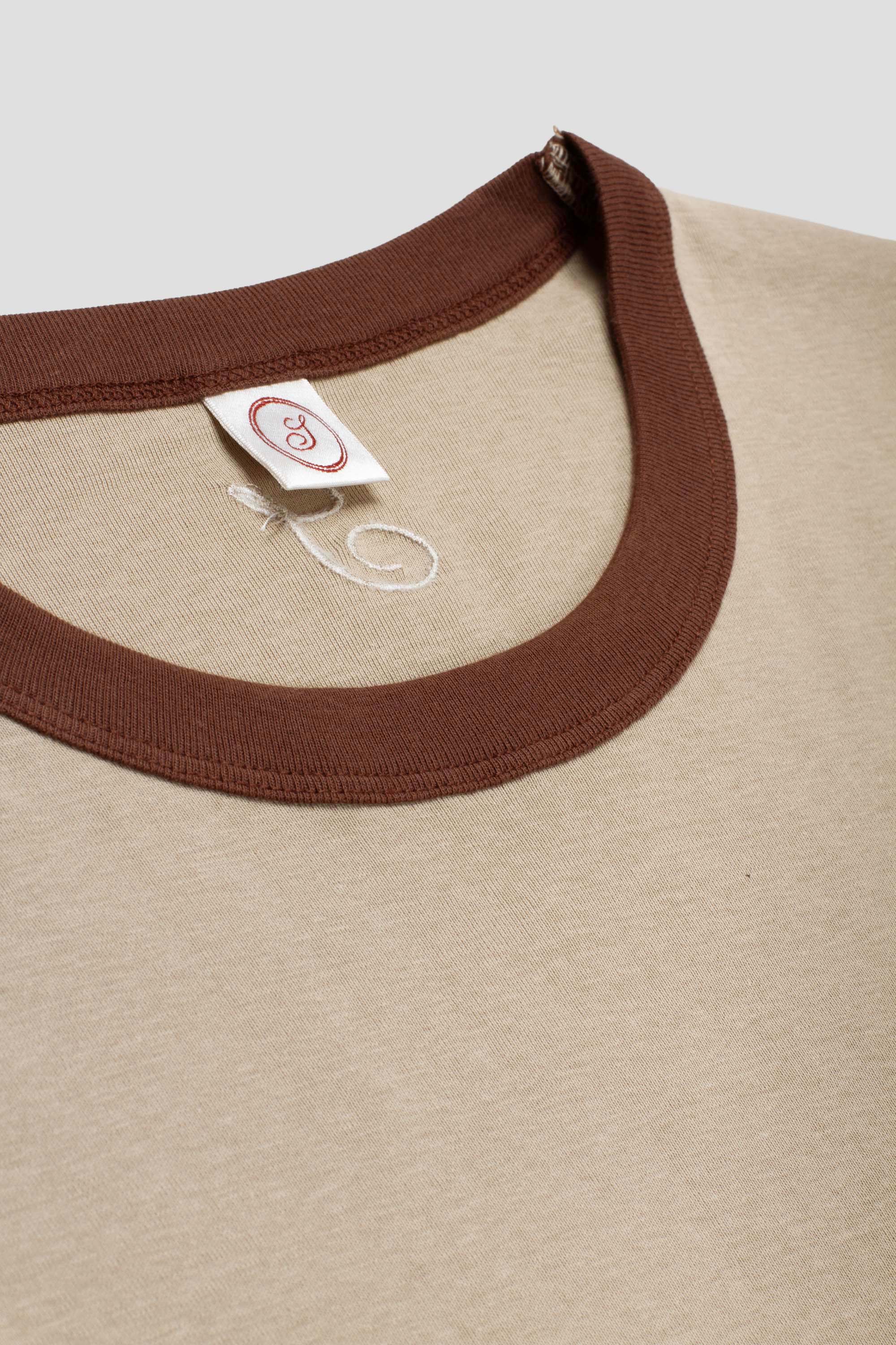 June T-Shirt Taupe/Brown