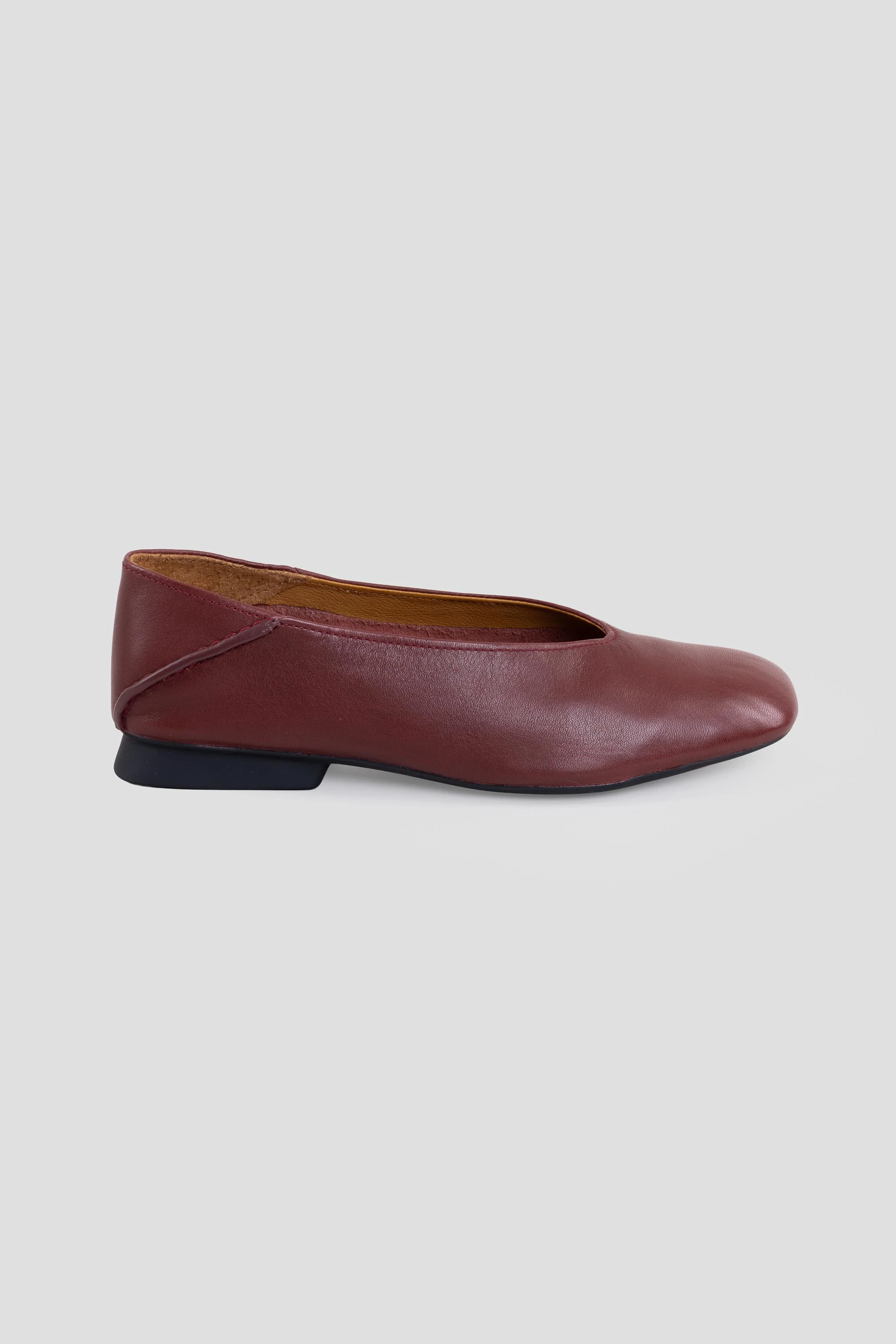 Casi Myra Ballerinas Burgundy