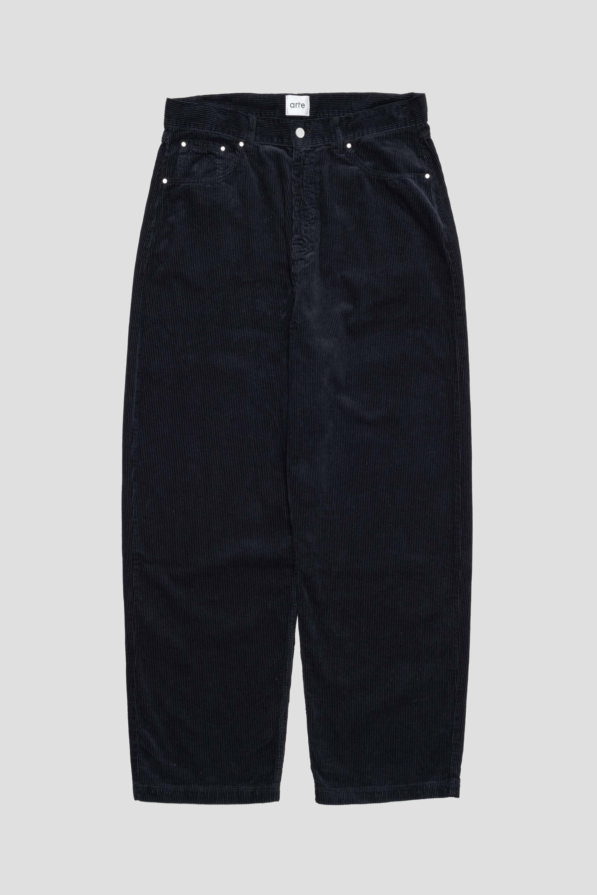 Corduroy Pants Black