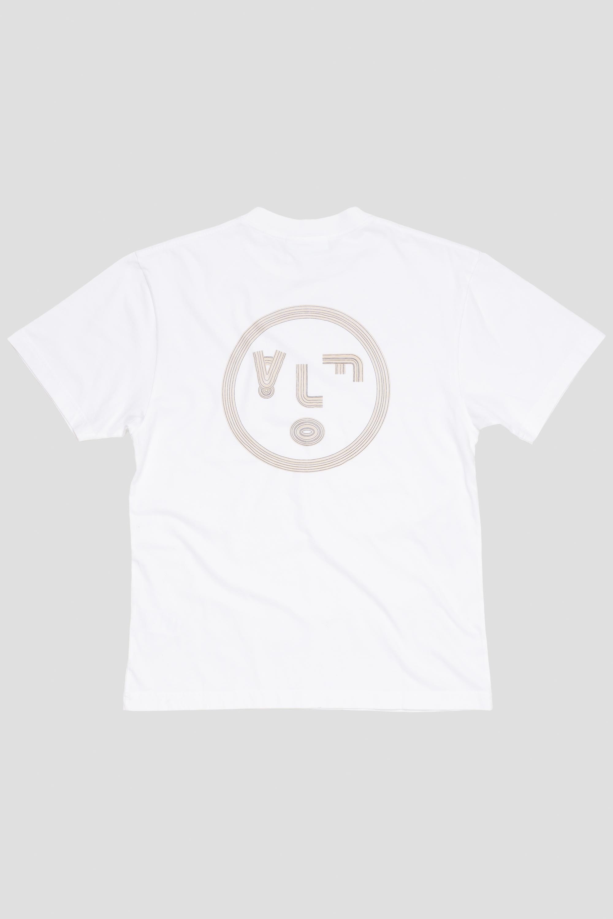 Lined Face Tee Optical White