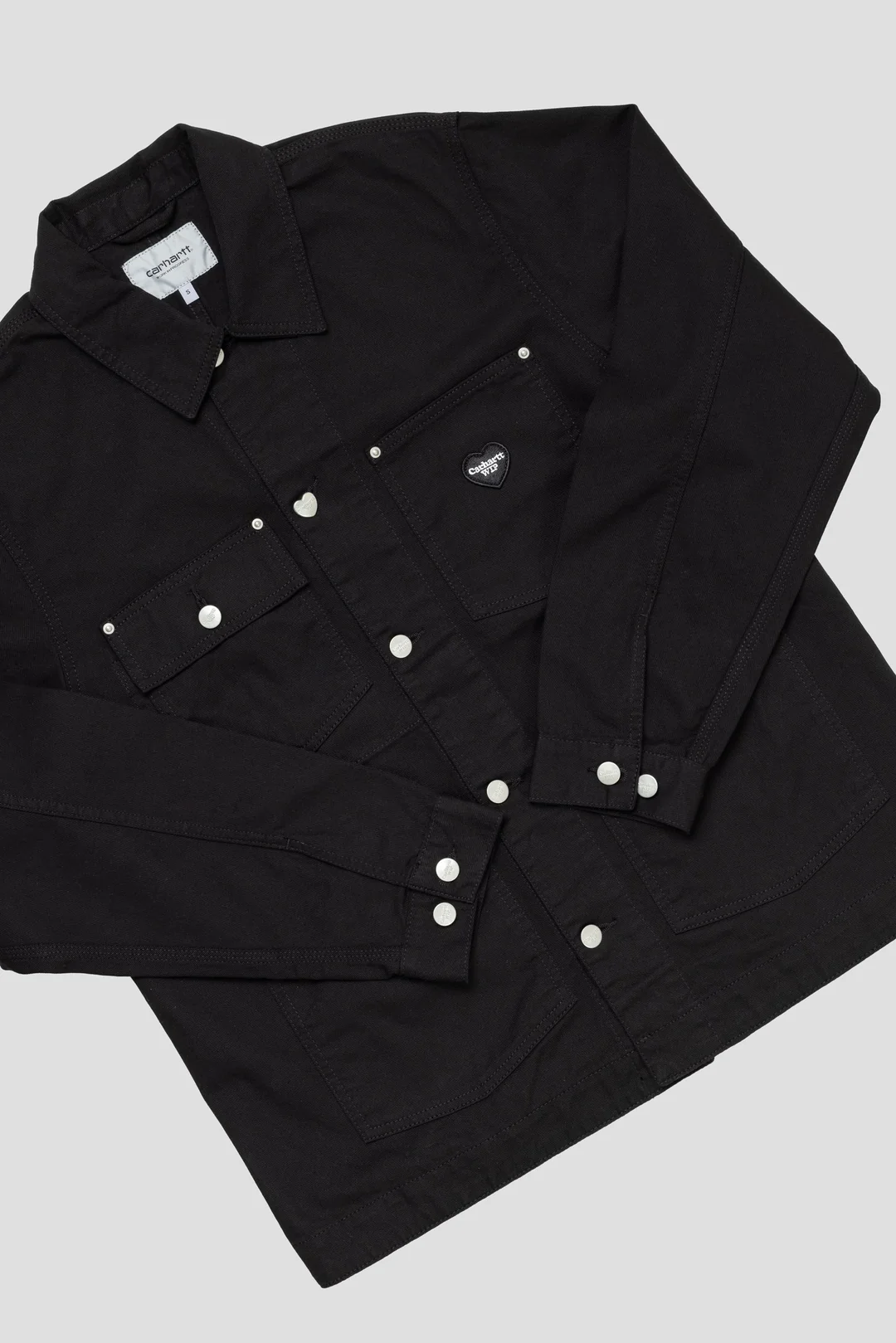 Carhartt WIPDrewe Chore Coat Black Rinsed