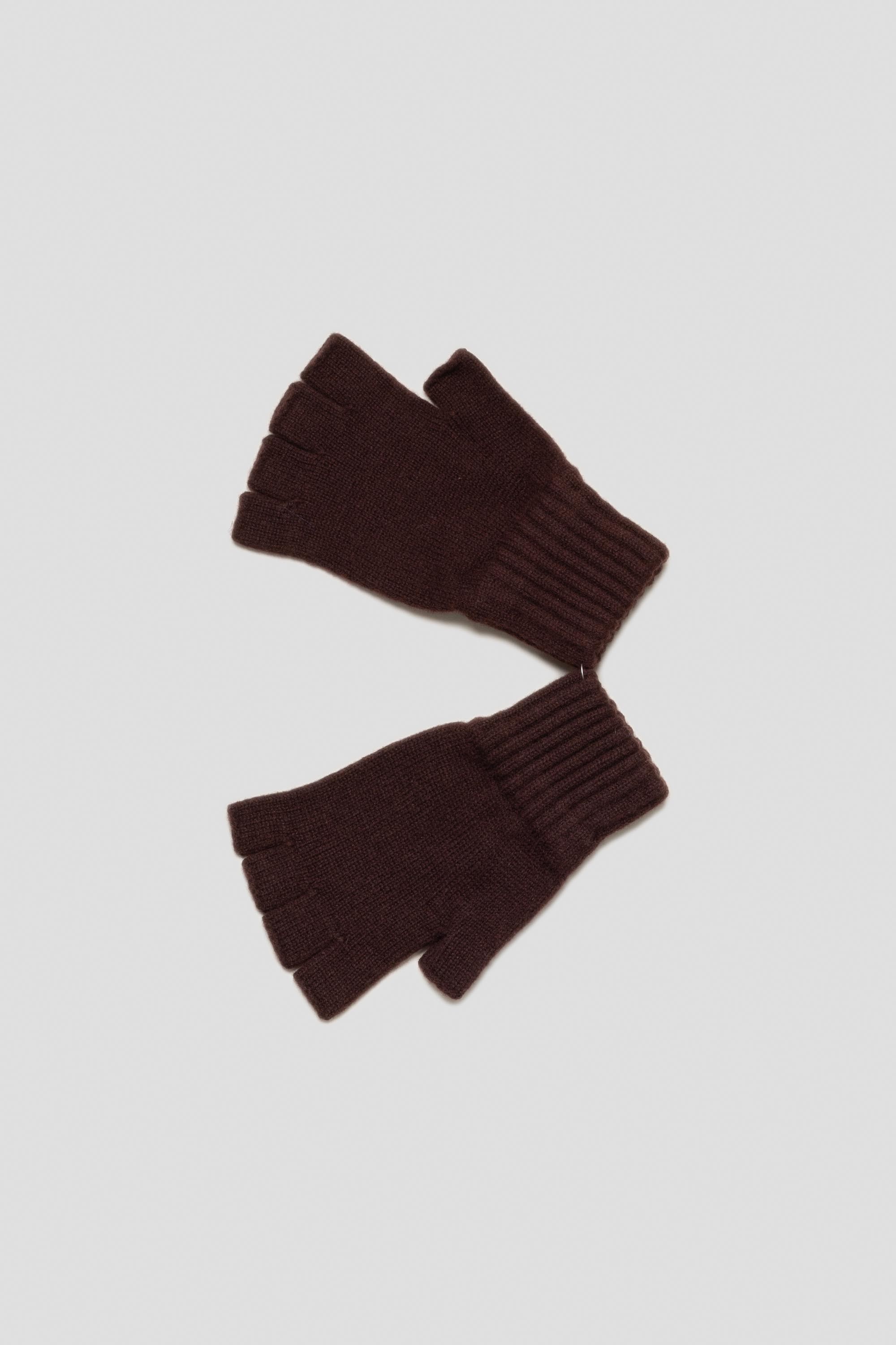 Gloves Fingerless Gingerbread